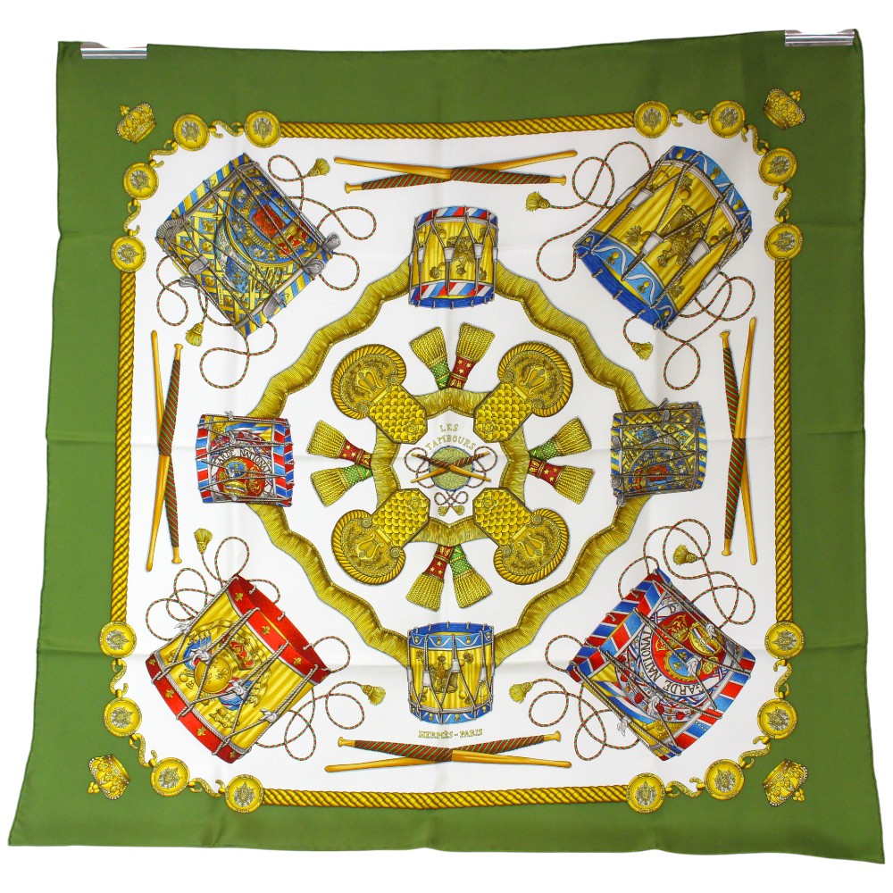 楽天市場】【中古】 エルメス HERMES カレ90 スカーフ ロンシャンへの