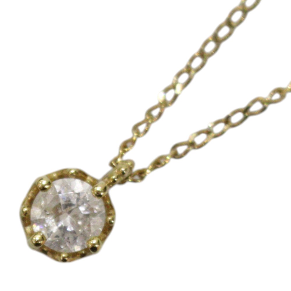 agete ゴールド　ダイヤモンドネックレス　【新品未使用】 K18ダイヤモンドネックレス｜ネックレス｜アガット 公式オンラインストア