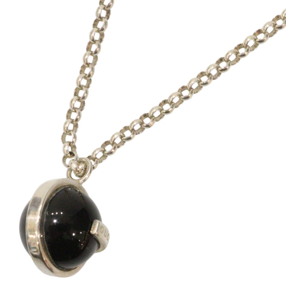 楽天市場】グッチ ネックレス SV925 オニキス ボール 094830 オニキス