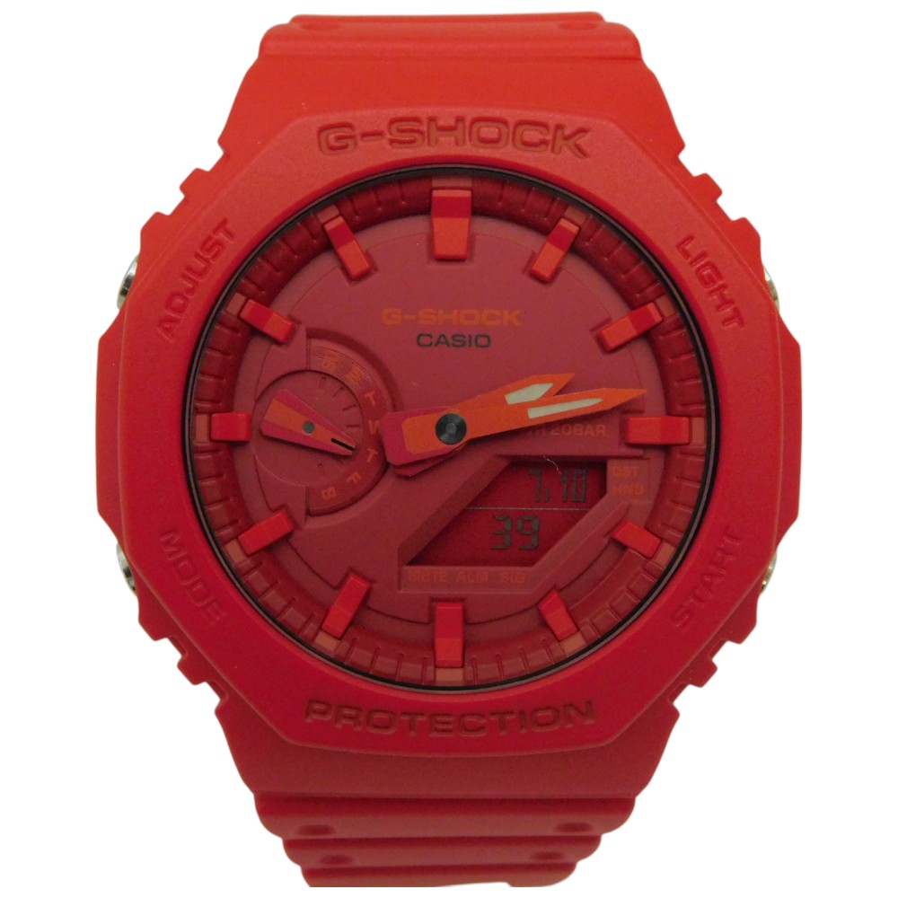 G-SHOCK 電池新品 GA-100CM-4AJF レッド 迷彩 Gショック G-SHOCK 電池新品 GA-100CM-4AJF レッド 迷彩 Gショック｜Yahoo