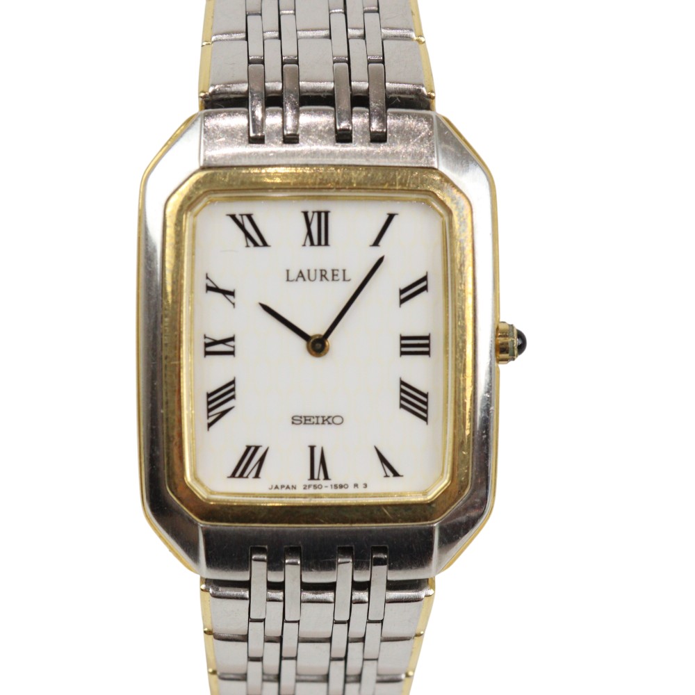 楽天市場】電池交換済 SEIKO セイコー 1220-5280 4石 4P ゴールド YGP