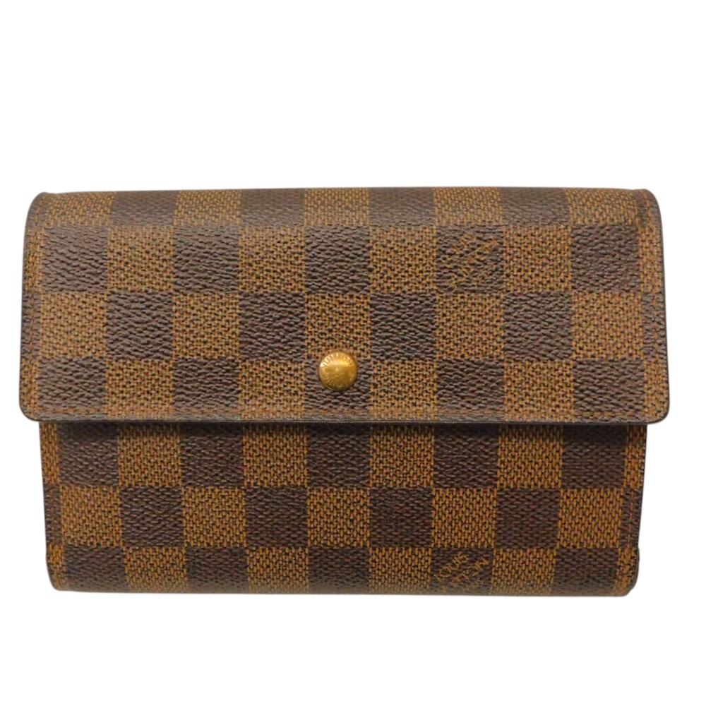 Louis Vuitton ルイヴィトン ダミエ 三つ折り財布 ポルトトレゾール 楽天市場】美品 LOUIS VUITTON ルイヴィトン ダミエ・グラ