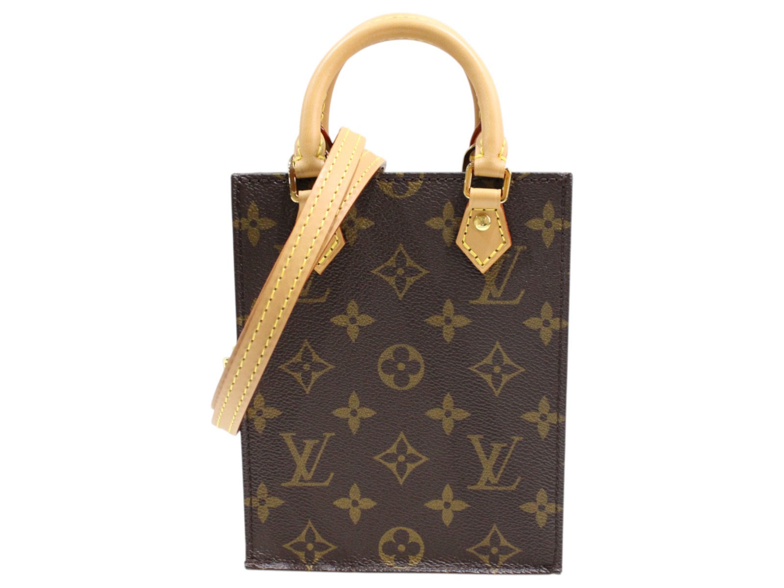 国内発送ヴィトン プチ サック プラバッグ バイカラー ルイヴィトン（LOUIS VUITTON）♡サックプラ♡（新宿歌舞伎町