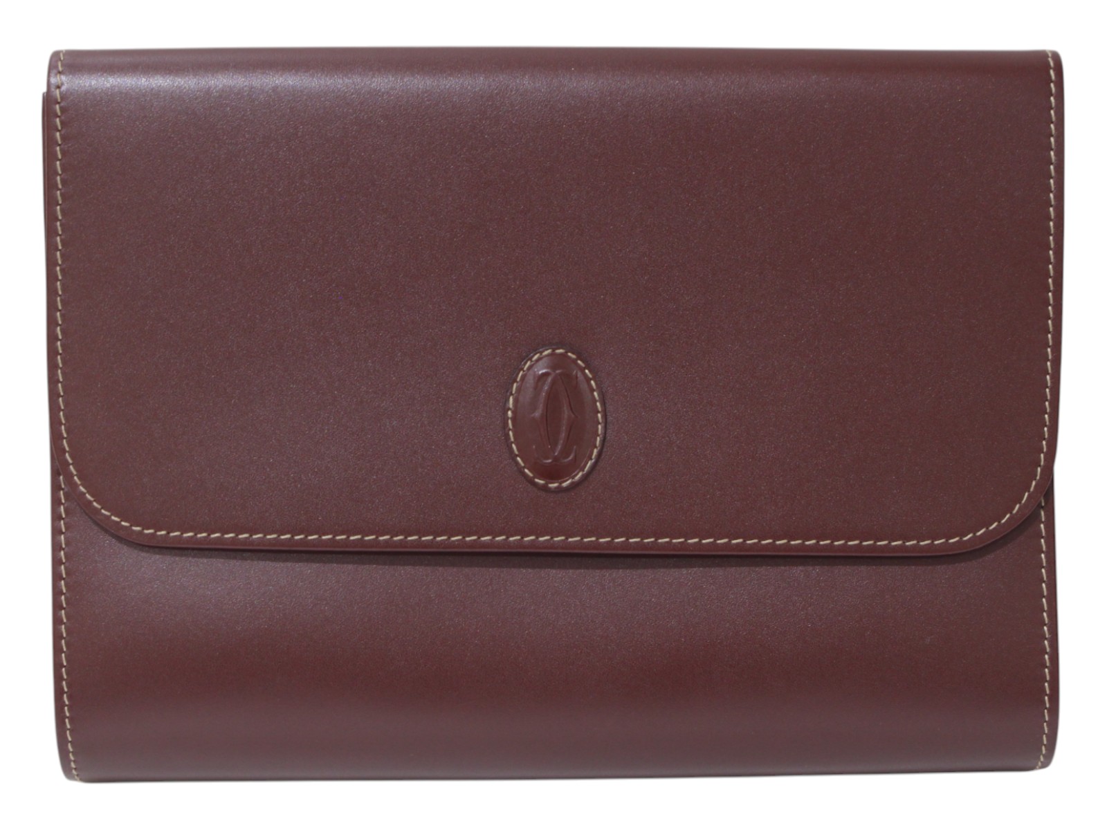 楽天市場】カルティエ マストライン セカンドバッグ ワインレッド