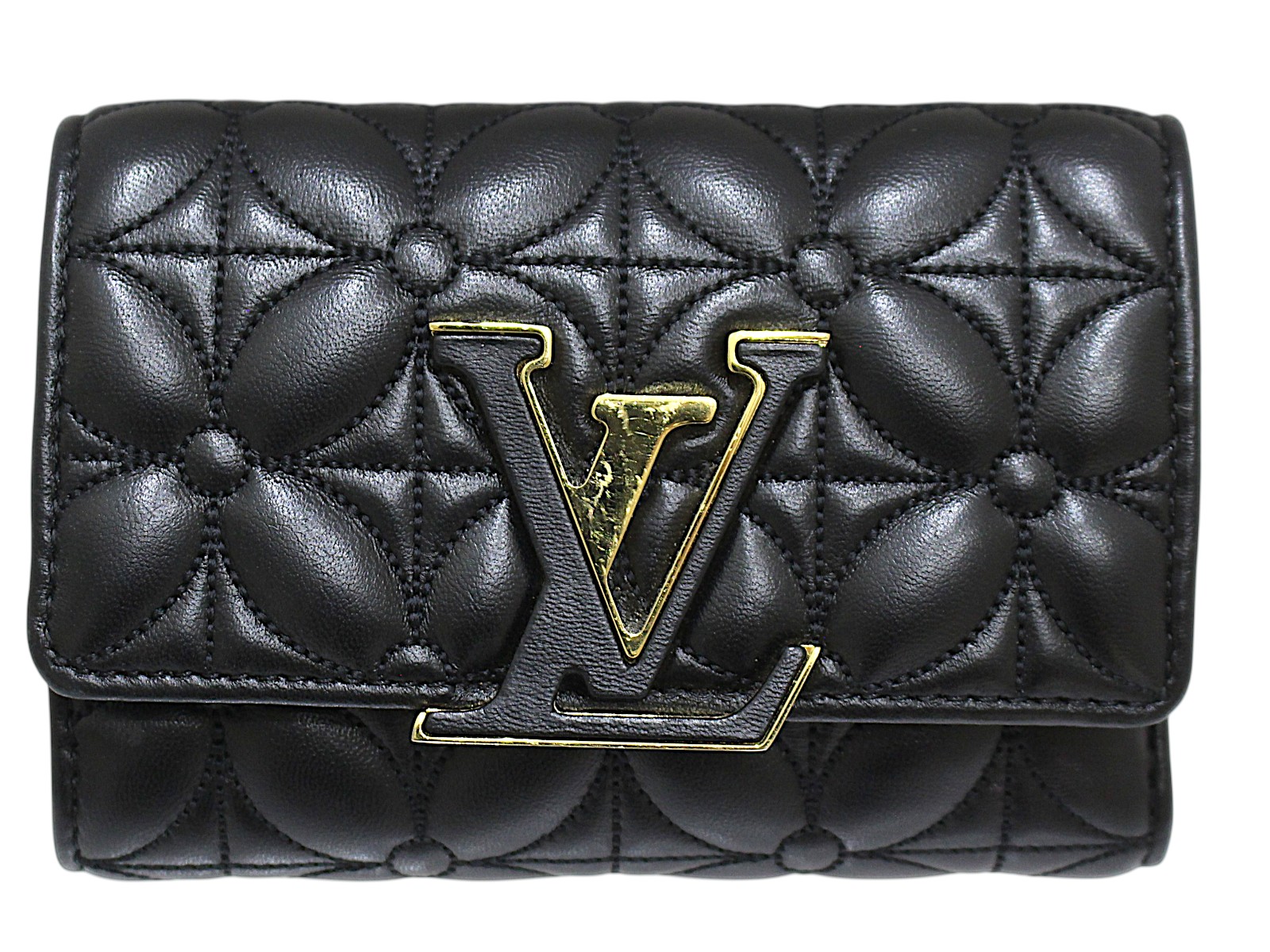 いまちゃん 折り財布 カプシーヌ フラワー ポルトフォイユ・カプシーヌ コンパクト カプシーヌ｜ルイ