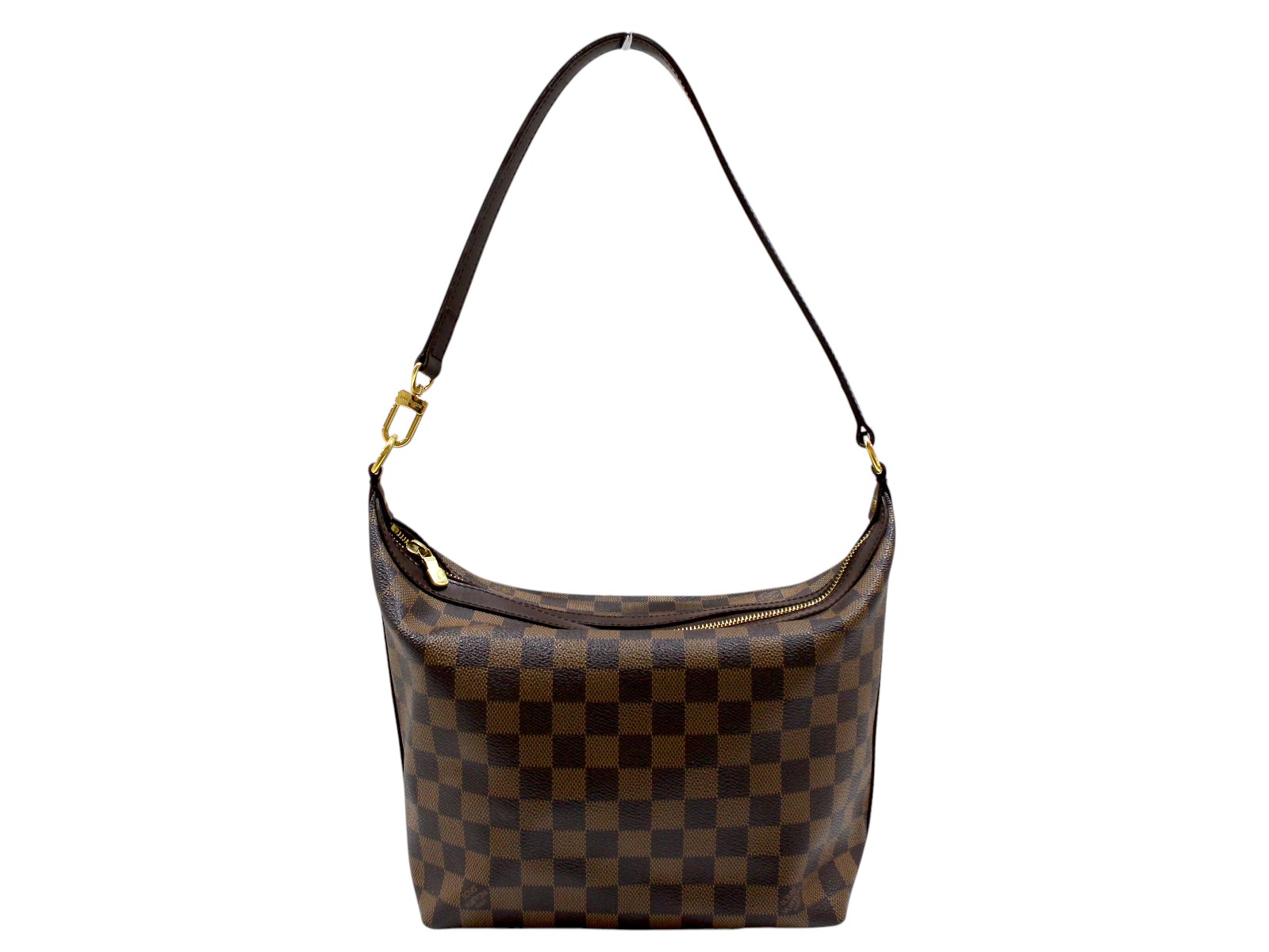 LOUIS VUITTON ルイ・ヴィトン イロヴォMM N51995 ダミエ ハンドバッグ トートバッグ ワンショルダーバッグ ブラウン レディース ギフト プレゼント包装可【中古】松山久万ノ台店|かんてい局松前R56号店