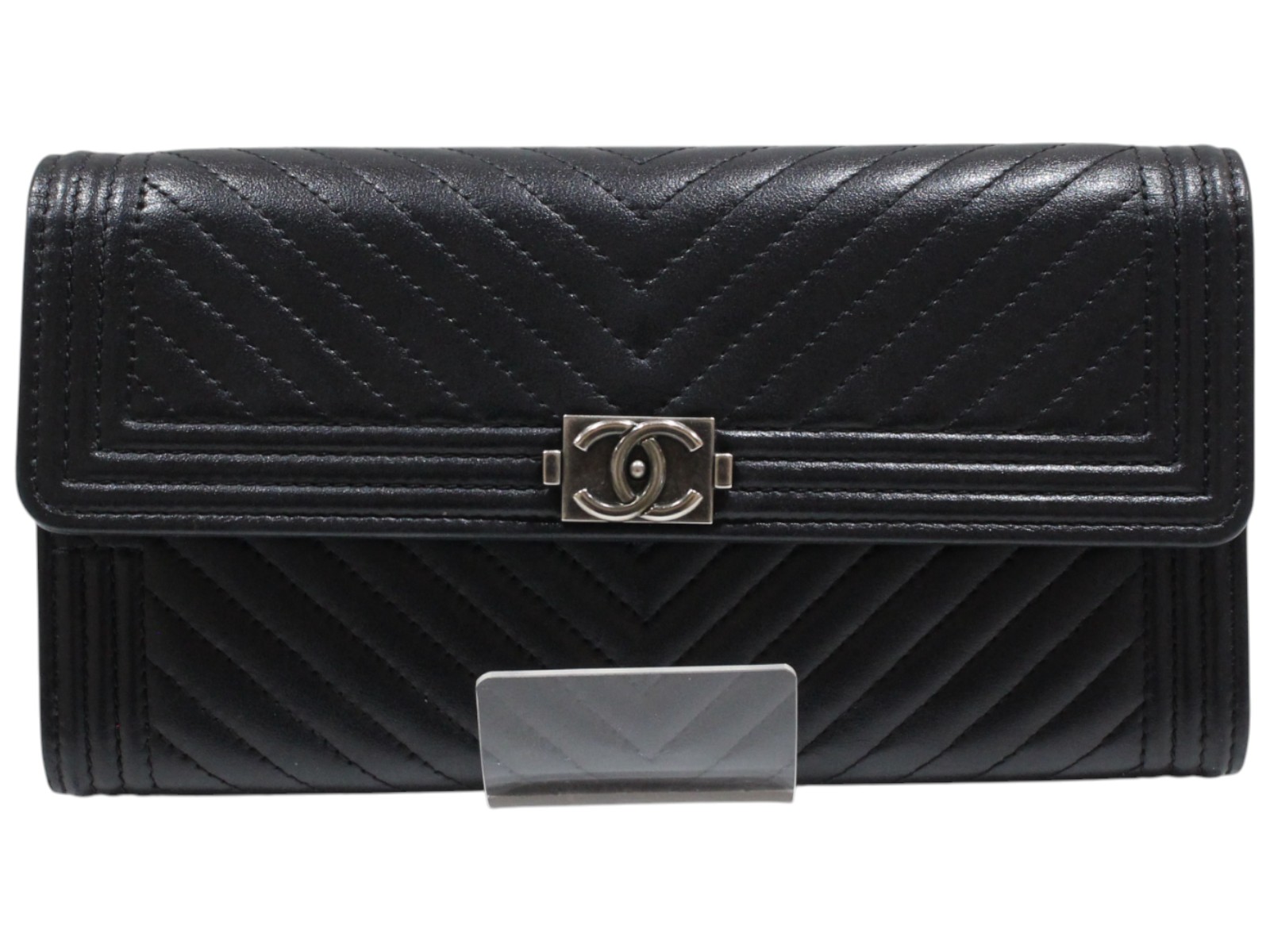 CHANEL二つ折り長財布 楽天市場】【箱・ギャラあり】CHANEL シャネル ボーイシャネル二つ折り