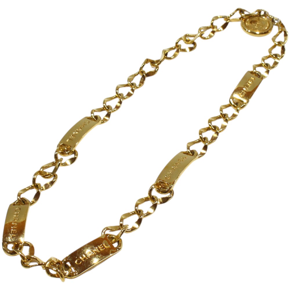 楽天市場】CHANEL シャネル チャーム付き 95P アイコン チェーン