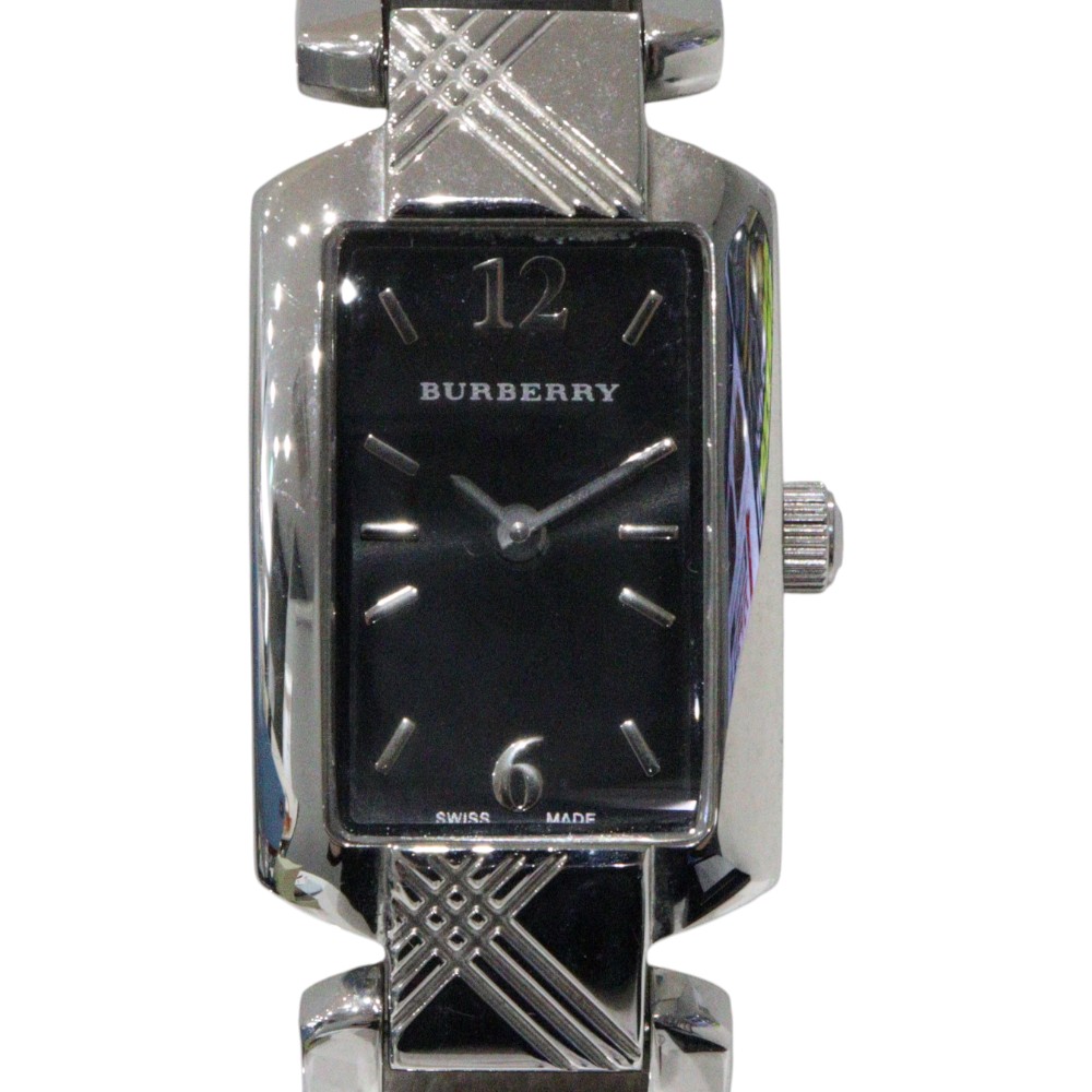 【希少品　美品　新品電池】3512 BURBERRY　レディース腕時計　シルバー バーバリー/Burberry/時計/The Classic Round/レディース/スイス