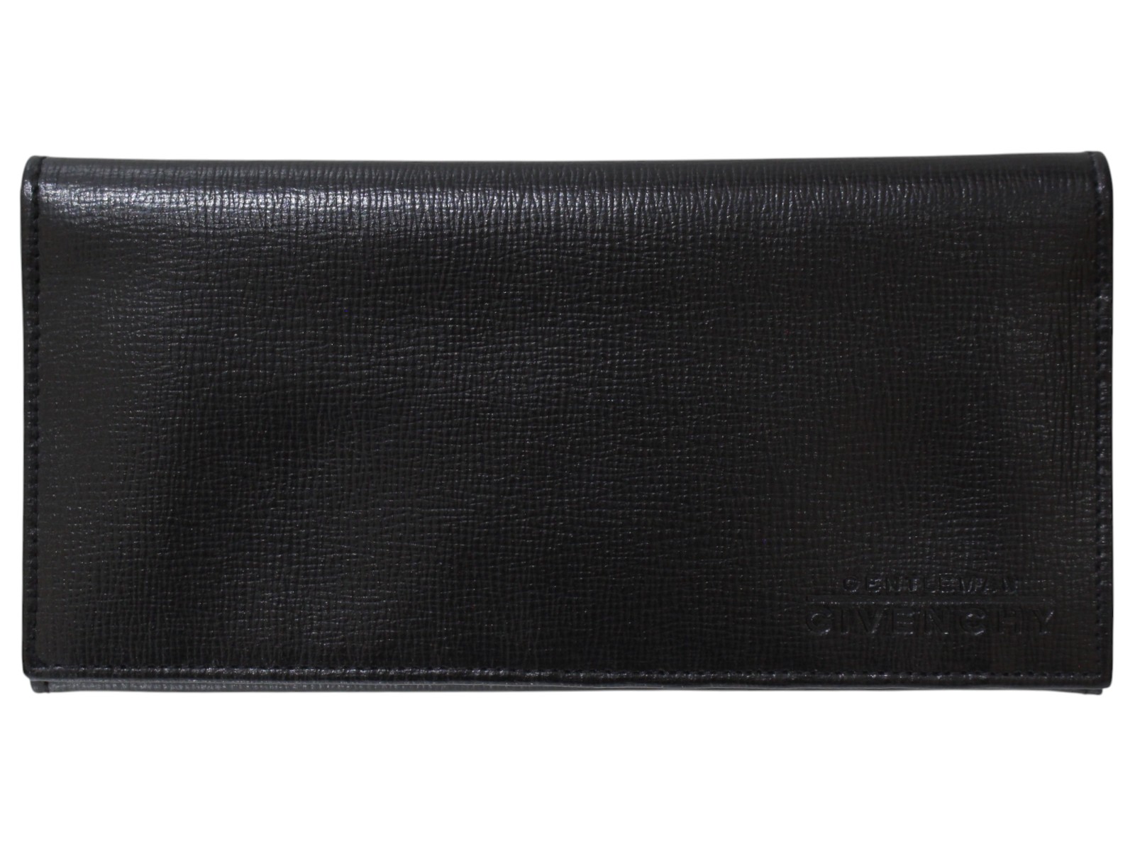 GIVENCHY ジバンシィ 二つ折り長財布 レザー ブラック シンプル メンズ プレゼント包装 ギフト【中古】松前R56号店|かんてい局松前R56号店