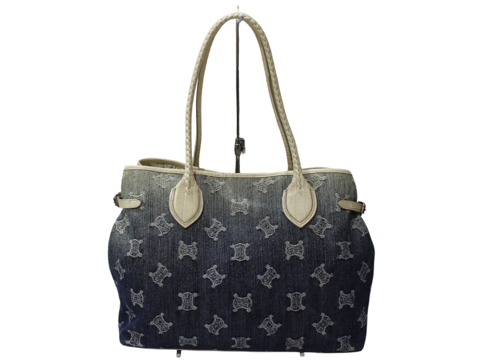 楽天市場】○【中古】セリーヌ ハンドバッグ CELINE マカダム柄