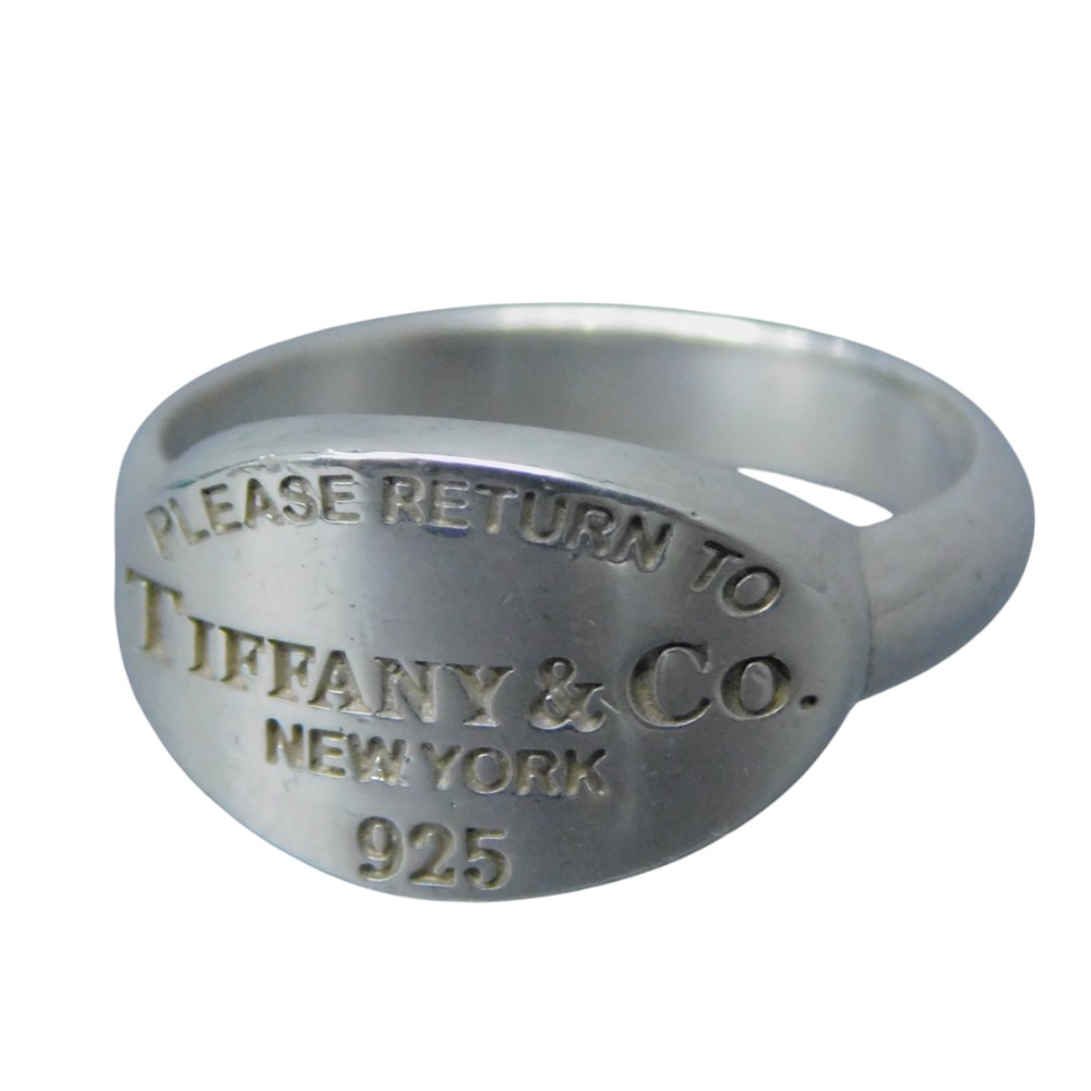楽天市場】Tiffany&Co.(ティファニー) リターントゥ オーバル リング 9
