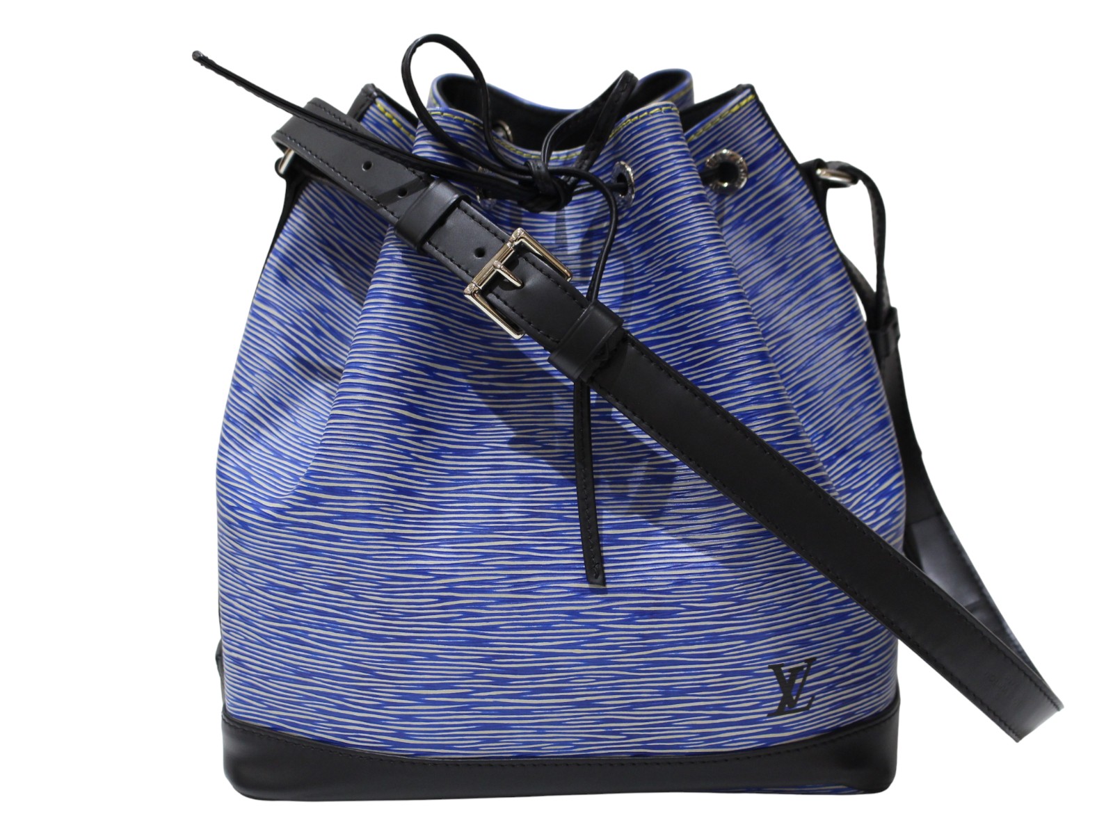 LOUIS VUITTON ルイ・ヴィトン プチノエ M54636 SA0137 エピ・レザー 青色系 黒いこと 合切袋御徒面子 壱ショルダーバッグ レディース ウィメンズ ユニ一発やる 定番 一般受け 差し上げ物 差し上げ物荷拵え可【中古】松前R56号店