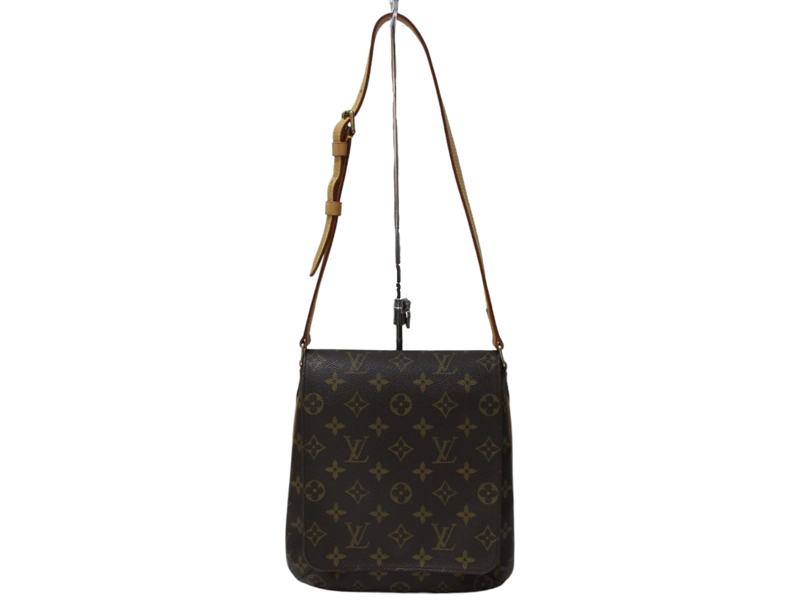 LOUIS VUITTON　ルイ・ヴィトン　ミュゼットサルサショート　M51258　モノグラムキャンバス　ブラウン　ワンショルダーバッグ　肩掛け　ミニバッグ　レディース　ウィメンズ　ギフト　人気　プレゼント包装可【中古】松前R56号店