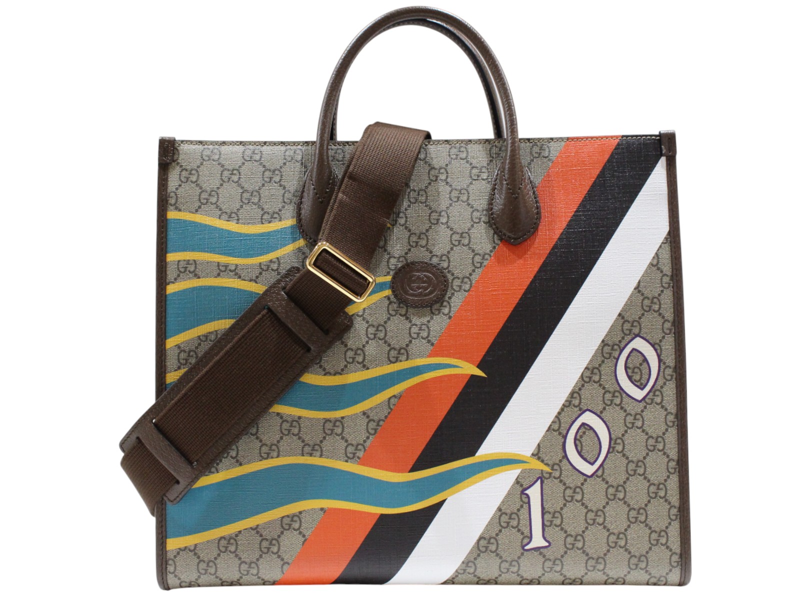 【美品】GUCCI キャンバスレザー GG スプリーム トートバッグ イタリア製 楽天市場】GUCCI グッチ トートバッグGGスプリームキャンバス