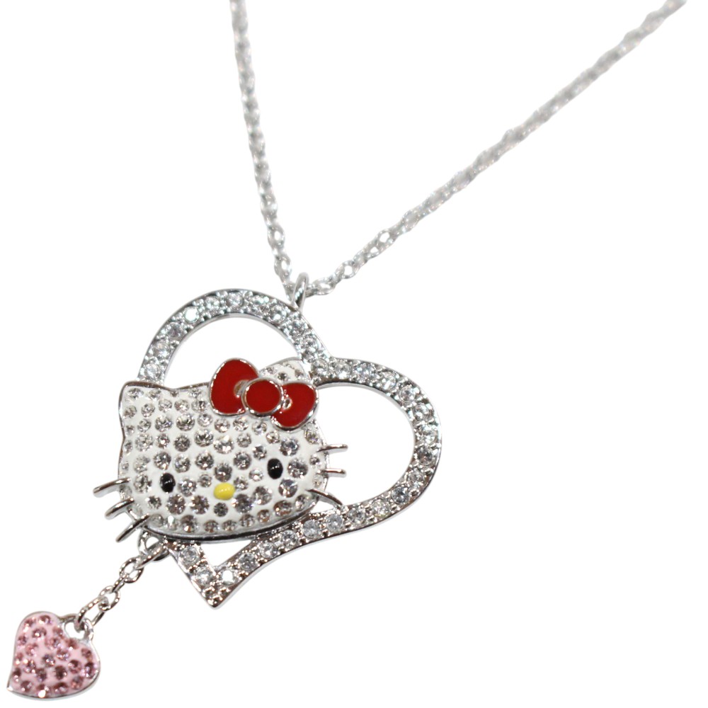 楽天市場】スワロフスキー ハロー キティ レッド アップル ペンダント