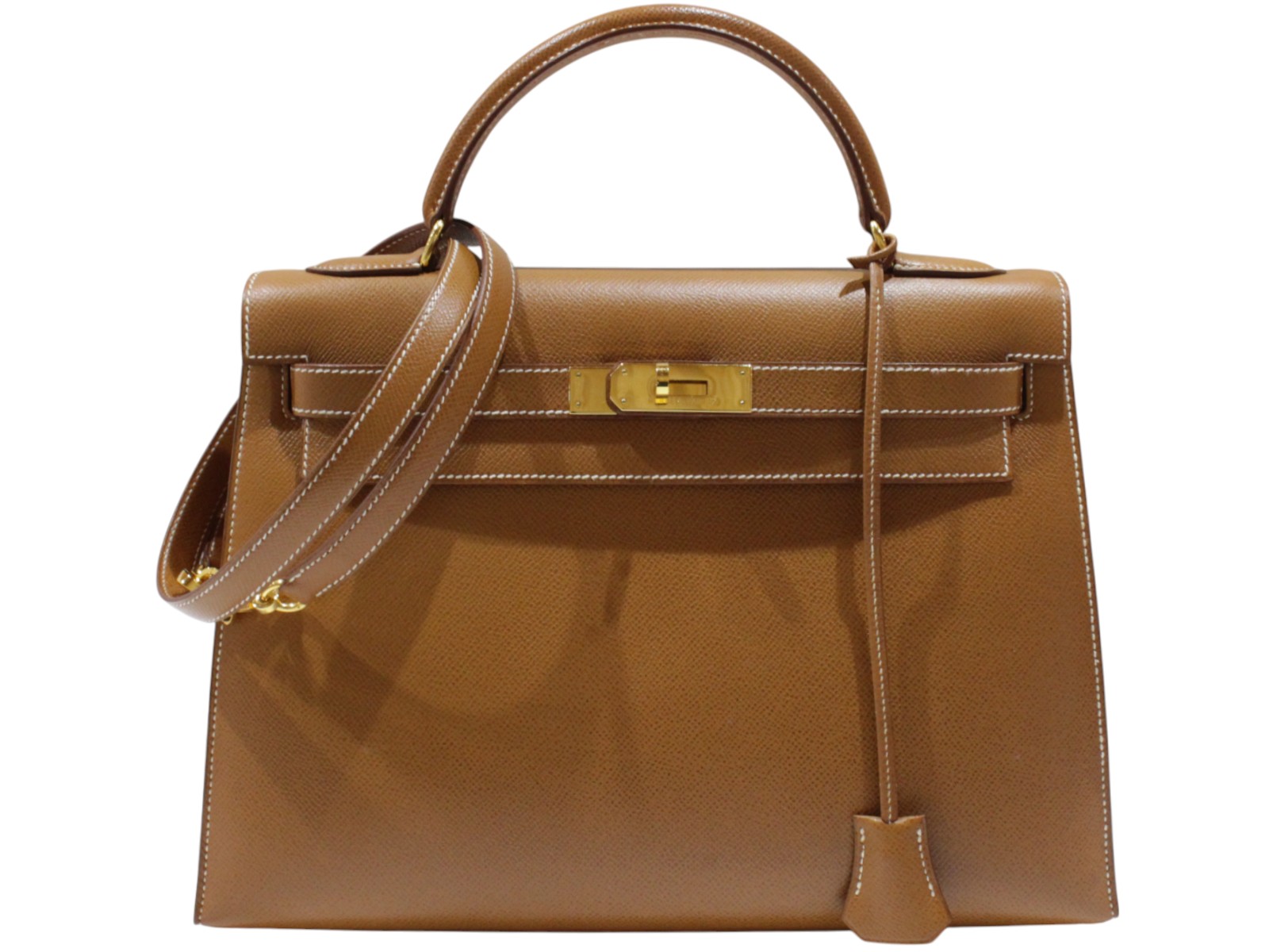 楽天市場】美品 HERMES エルメス ケリー32 ゴールド キャメル ブラウン