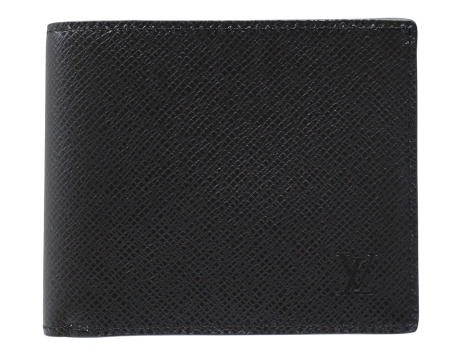 【箱・布袋あり】LOUIS VUITTON ルイ・ヴィトン ポルトフォイユ・アメリゴNM M62045 タイ王国ガ なめし革 黒いこと 2つ折り紙入れ メンズ 定番 LV 一般受け 分かりやすい 差し上げ物 差し上げ物荷拵え可【中古】松山久万ノ台店