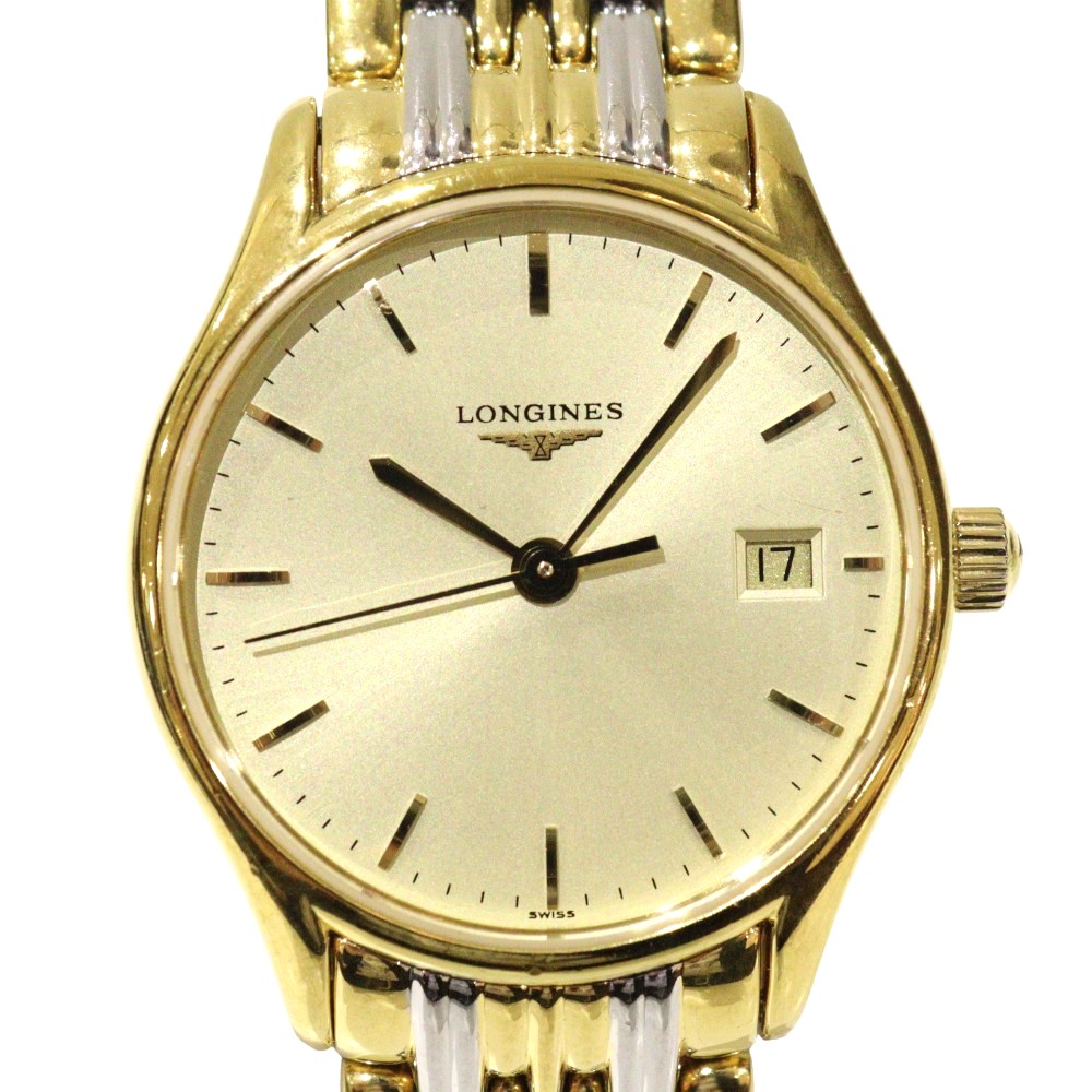 楽天市場】電池交換済 LONGINES ロンジン フラッグシップ L5.133.3