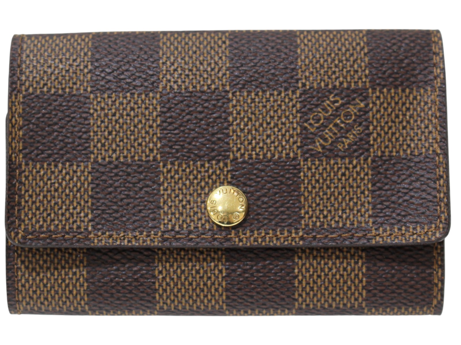 【箱あり】LOUIS VUITTON　ルイ・ヴィトン　ミュルティクレ6　N62630　CT2088　ダミエ・エベヌ　ブラウン系　小物　キーケース　レディース　メンズ　ウィメンズ　ユニセックス　定番　人気　ギフト　プレゼント包装可【中古】松前R56号店