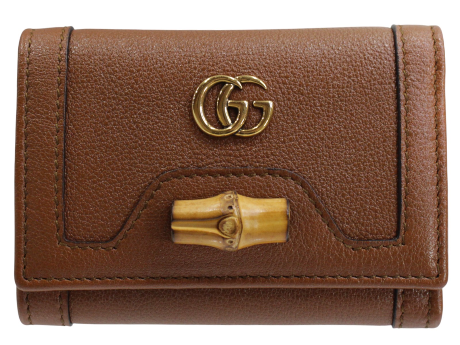 楽天市場】GUCCI(グッチ) ダイアナ ミディアム ウォレット コンパクト