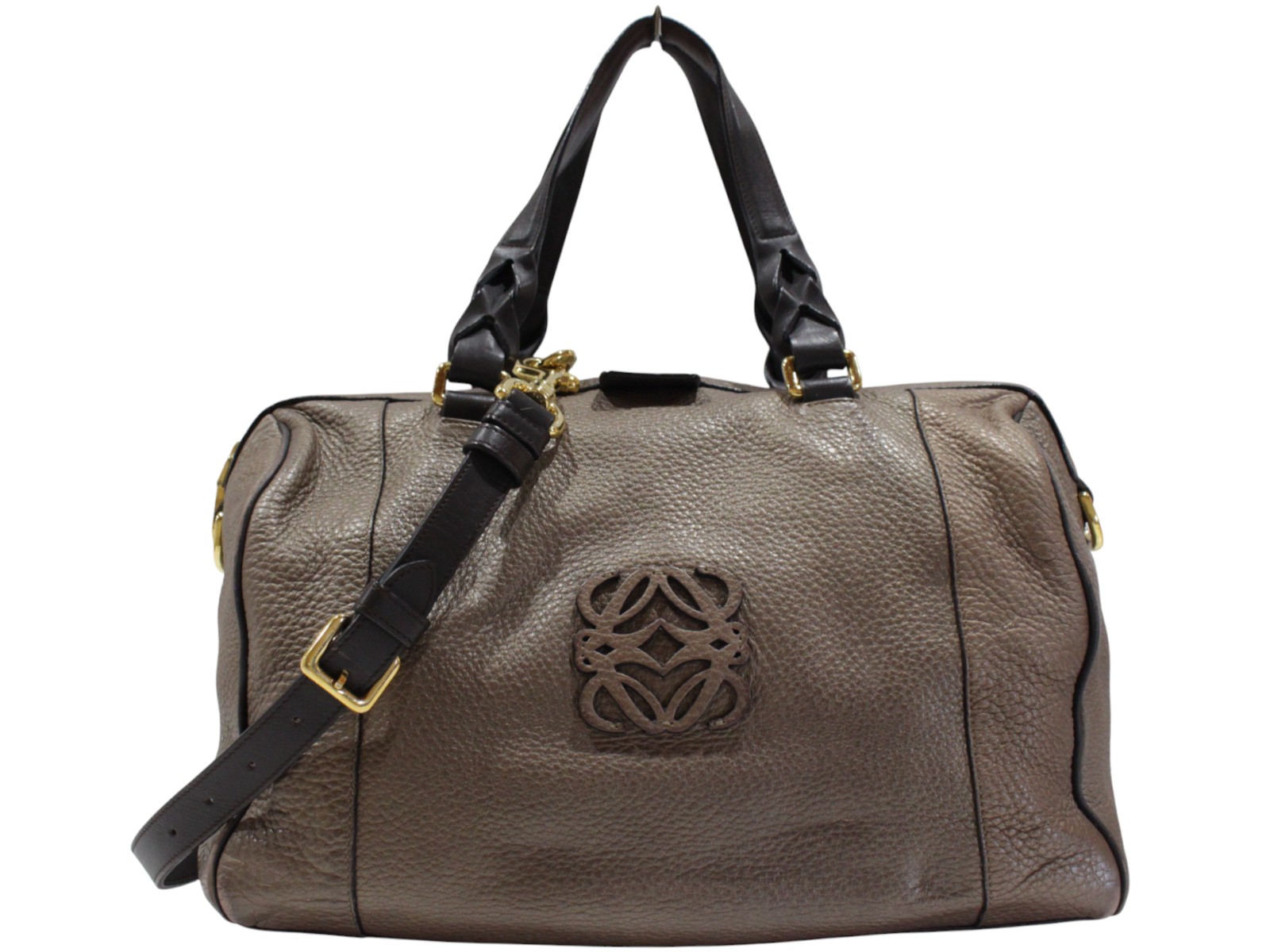 楽天市場】【バッグ】LOEWE ロエベ フスタ35 レザー ハンドバッグ ミニ