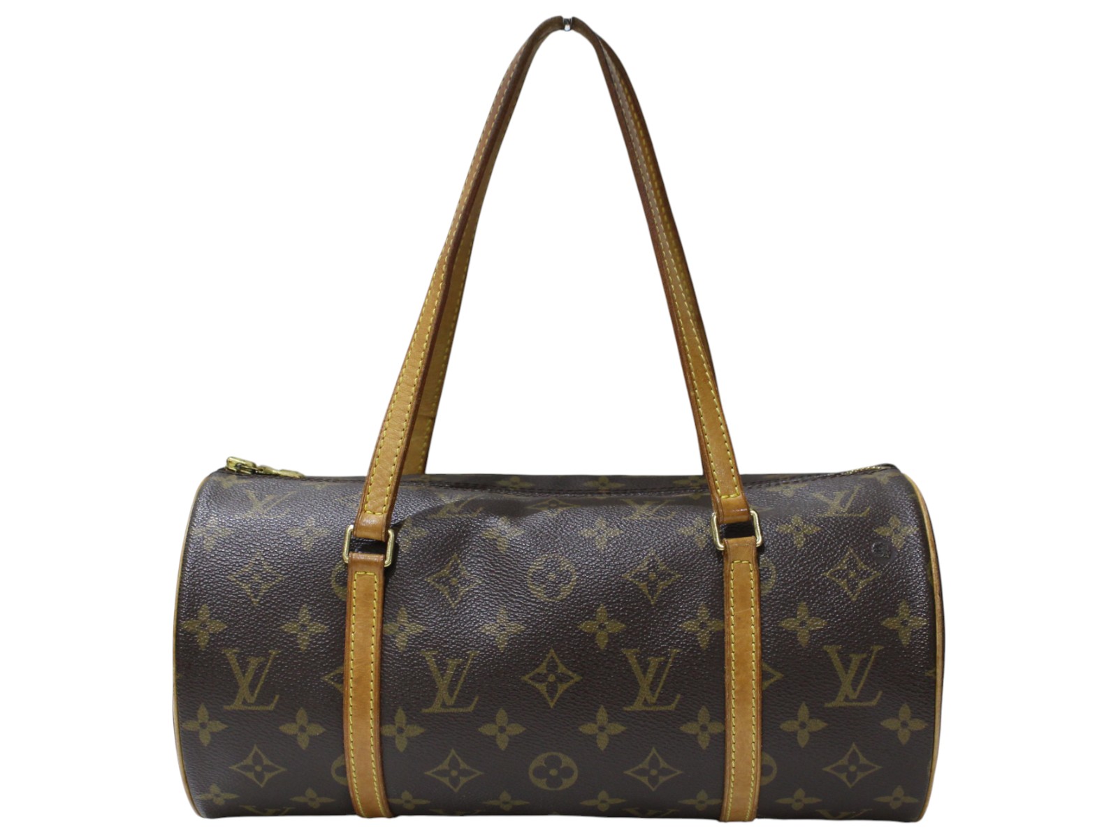 LOUIS VUITTON　ルイ・ヴィトン　パピヨン　M51385　ハンドバッグ　モノグラム・キャンバス　ブラウン　レディース　廃盤　定番　人気　ギフト　プレゼント包装可【中古】松前R56号店｜かんてい局松前Ｒ５６号店