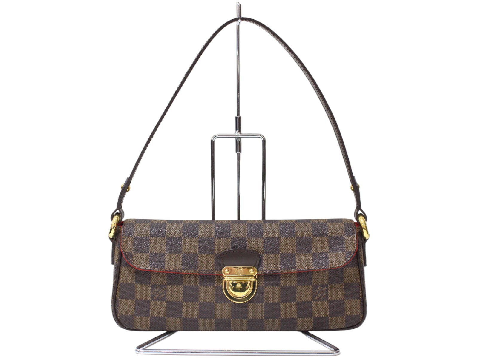 LOUIS VUITTON　ルイ・ヴィトン　ラヴェッロPM　N60007　FL0075　ダミエ・エベヌ　ブラウン　ワンショルダーバッグ　肩掛け　レディース　ウィメンズ　ユニセックス　定番　人気　ギフト　プレゼント包装可【中古】松前R56号店