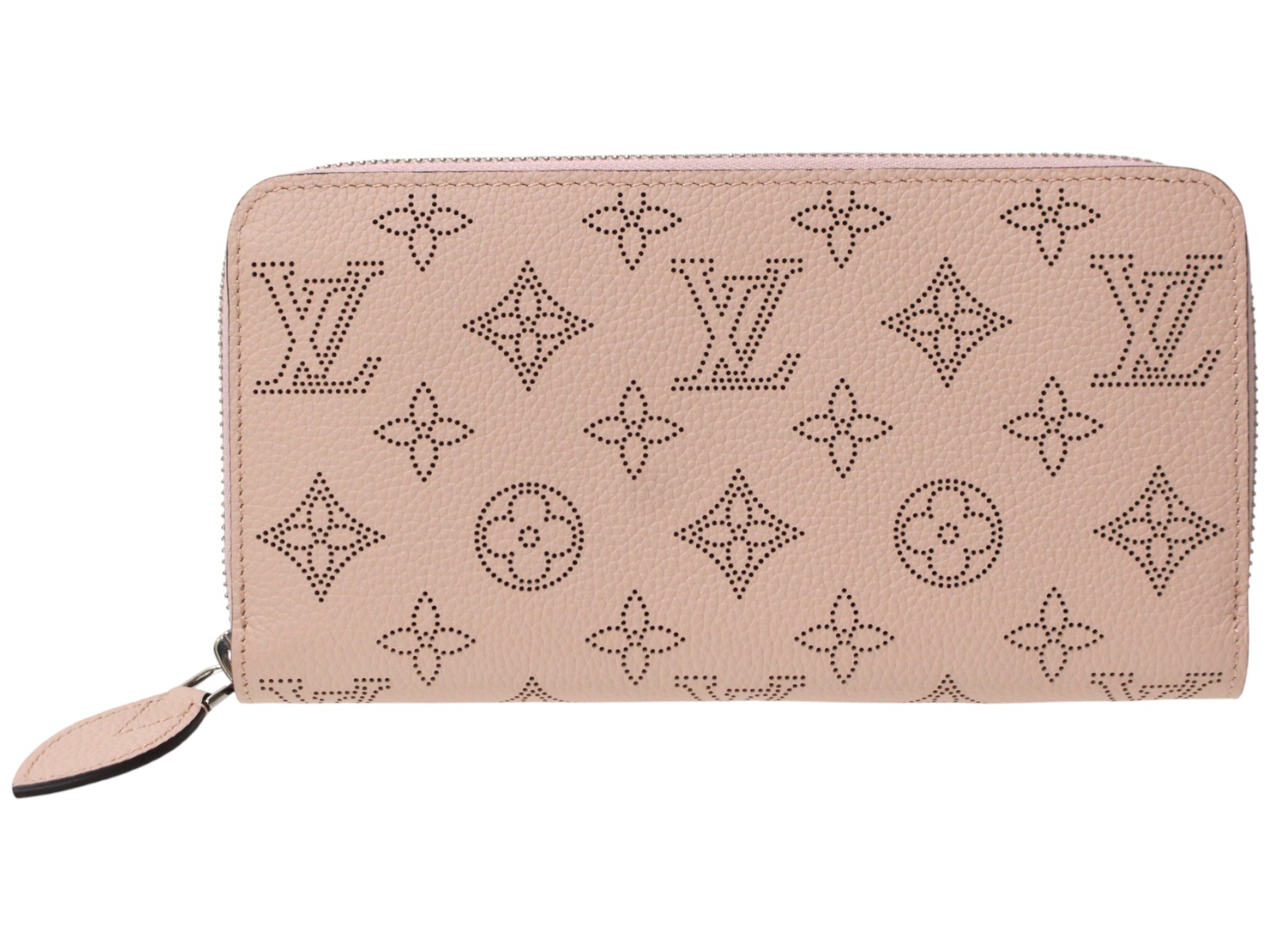 【箱・布袋付】LOUIS VUITTON ルイ・ヴィトン ジッピーウォレット M82755 マヒナ ジャスミンさくら色 集積回路 ラウンドチャック ウォレット 金入れ 長金入れ レディース 差し上げ物 雅びやか 差し上げ物荷造り可【中古】松前R56号店