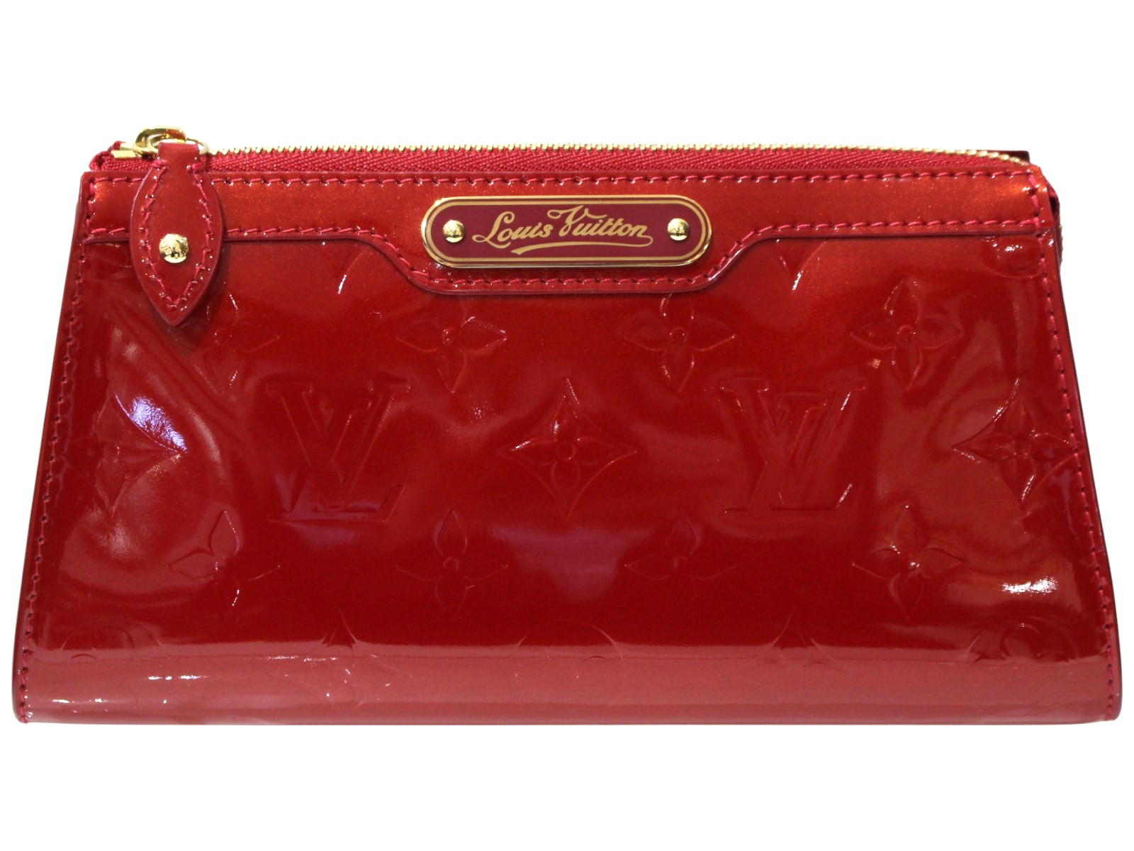 【箱あり】LOUIS VUITTON ルイ・ヴィトン トゥルースコスメティック M93568  FO5008 モノグラム・ヴェルニ 赤いこと系 エナメル 小物 合財袋 かざり付ける レディース メンズ ウィメンズ ユニ一発やる 定番 一般受け 差し上げ物 差し上げ物荷拵え可【中古】松前R56号店
