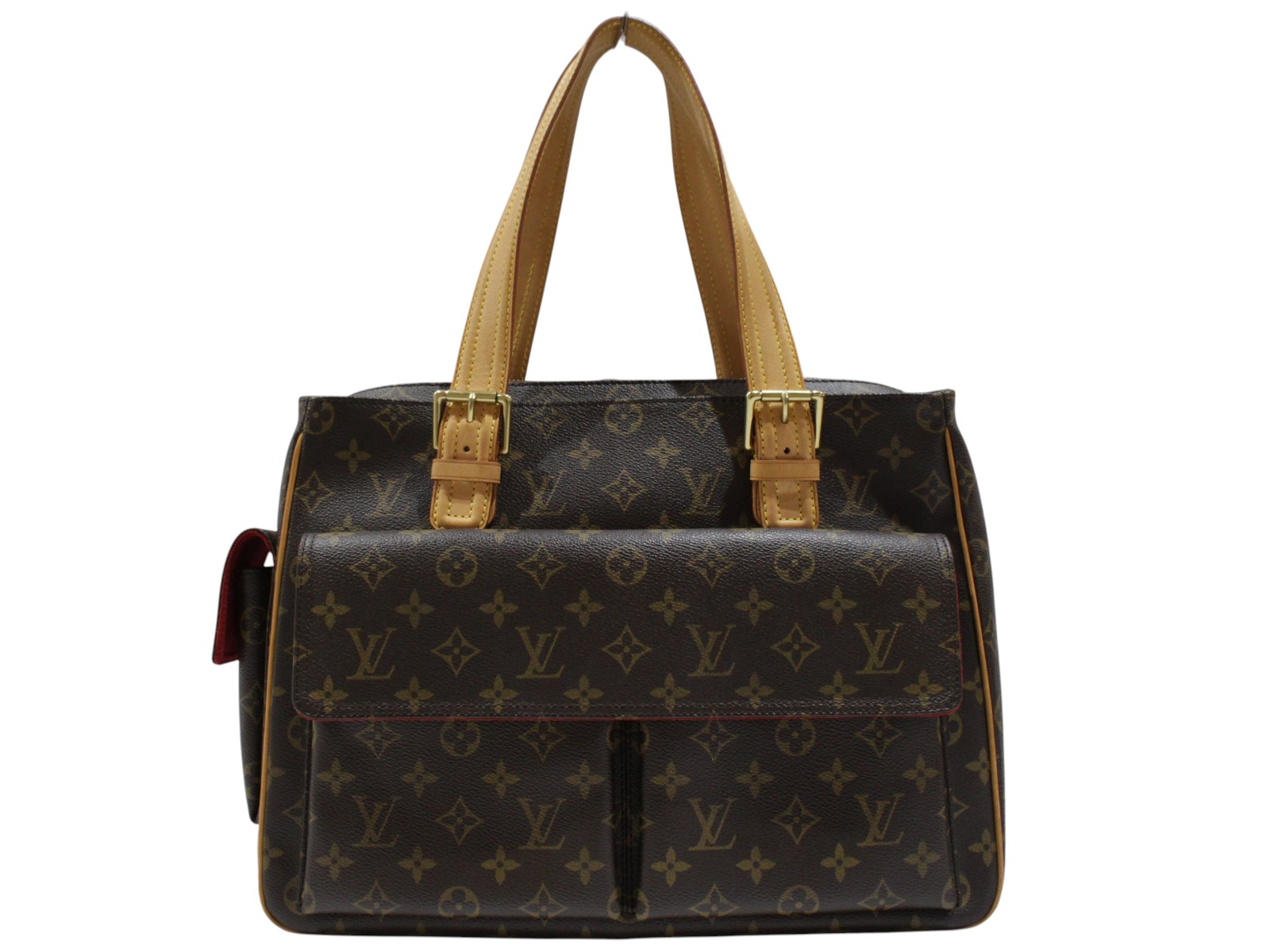 【布袋あり】LOUIS VUITTON　ルイ・ヴィトン　ミュルティプリ・シテ　M51162　モノグラム･キャンバス　ブラウン　ハンドバッグ　ショルダーバッグ　大容量　大きめ　ウィメンズ　レディース　ギフト　プレゼント包装可【中古】松山久万ノ台店｜かんてい局松前Ｒ５６号店