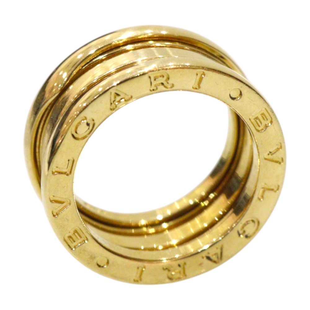 BVLGARI ブルガリ ビーゼロワン2バンドリング K18YG イエローゴールド 750 約8.7g 7号 ブランドジュエリー アクセサリー レディース ウィメンズ シンプル 定番 お洒落 人気 プレゼント包装 ギフト【中古】松前R56号店|かんてい局松前R56号店