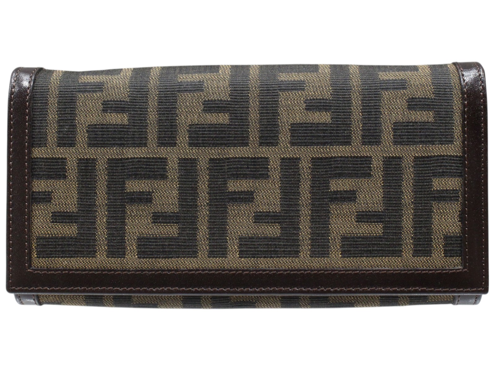 楽天市場】フェンディ FENDI 財布 長財布 ズッカ ブラウン 茶 2266
