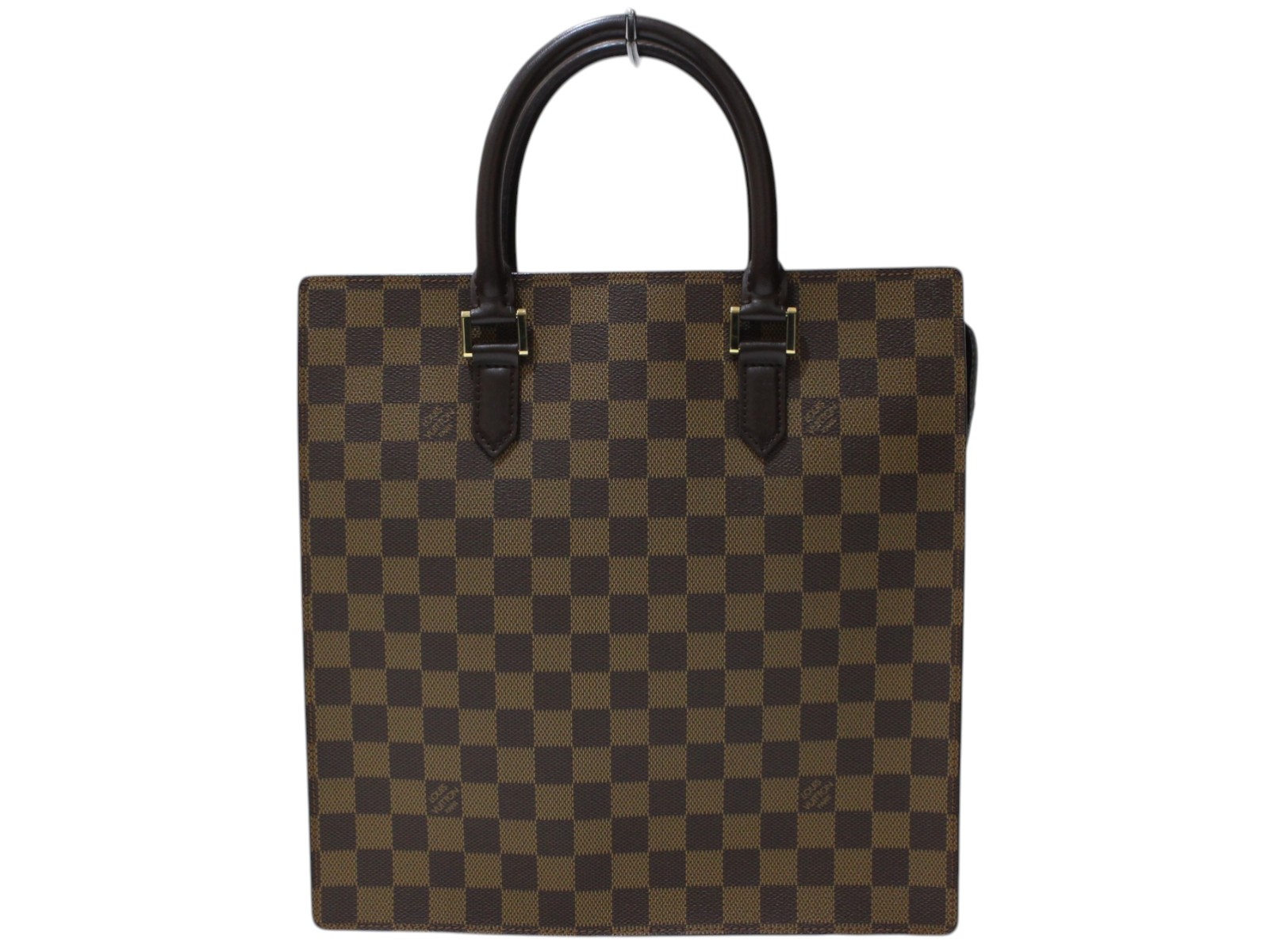 【布袋あり】LOUIS VUITTON ルイ・ヴィトン サックプラ N51140 トートバッグ ダミエ・エベヌキャンバス 赤銅色 レディース メンズ ユニ一発やる一般受け 定番 差し上げ物 差し上げ物荷造り可【中古】松前R56号店