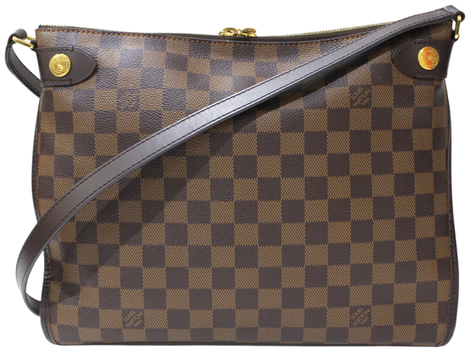 LOUIS VUITTON ルイ・ヴィトン 大聖堂 N41425 AR1147 ダミエ・エベヌ 赤銅色 ショルダーバッグ 曲がった掛け レディース ウィメンズ ユニ一発やる 定番 一般受け 差し上げ物 差し上げ物荷拵え可【中古】松前R56号店