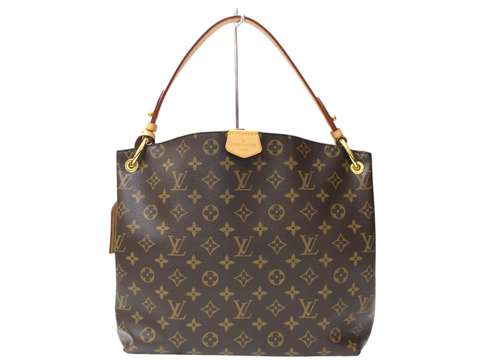 【箱あり】LOUIS VUITTON ルイ・ヴィトン グレースフルPM M43700 RI2198 モノグラム 赤銅色 サクラ色系 一ショルダーバッグ 肩かけ レディース ウィメンズ ユニ一発やる 定番 一般受け 差し上げ物 差し上げ物荷拵え可【中古】松前R56号店