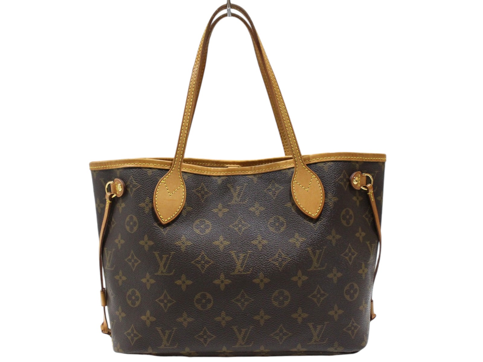 LOUIS VUITTON ルイ・ヴィトン ネヴァーフルPM M40155 ハンドバック トートバッグ 合切袋欠品 モノグラム 赤銅色 レディース ウィメンズ LV 一般受け 定番 差し上げ物 一般受け 差し上げ物荷拵え可【中古】松山久万ノ台店