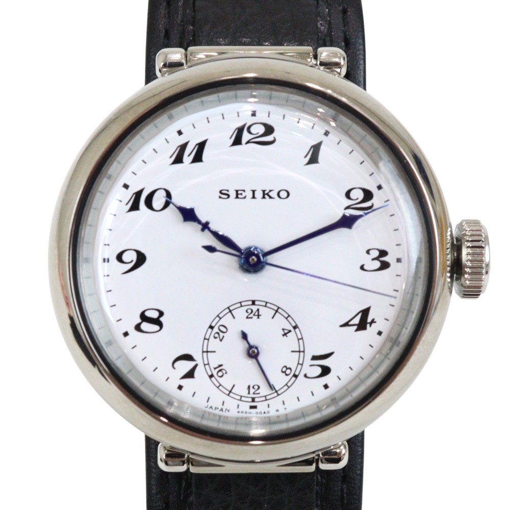 【100周年押さえる模範例】SEIKO セイコー プレザージュ SART001 自動小銃一巻き 力強さ取っておく ステンレス鋼 白いこと文字記号盤 なめし革胴締め 5空圧雨合羽 メンズ 成人男性 分かりやすい 一般受け ウオッチ ご覧なさる 差し上げ物荷拵え 差し上げ物【中古】松前R56号店