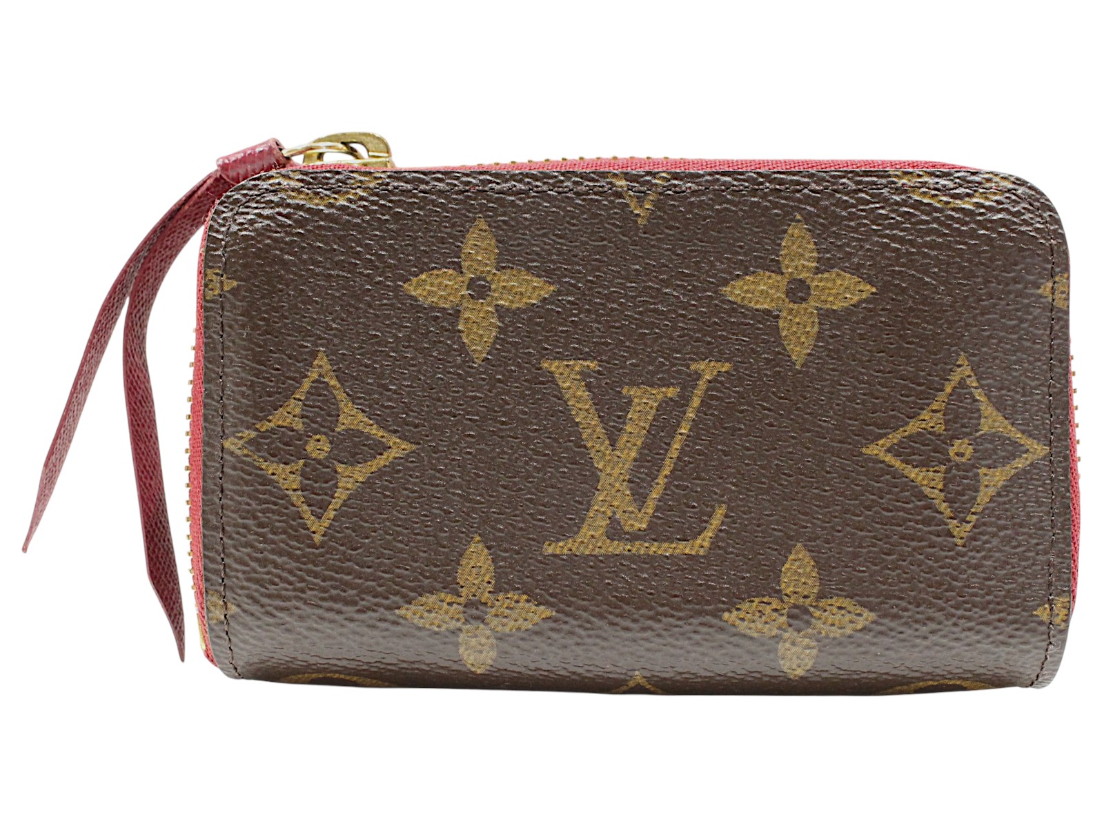 LOUIS VUITTON ルイ・ヴィトン ミュルティカルト M61299 フューシャ 歌留多容れもの 歌留多入れ モノグラム・帆布 レディース ブランド名小物 定番 差し上げ物 差し上げ物荷拵え可【中古】松山久万ノ台店