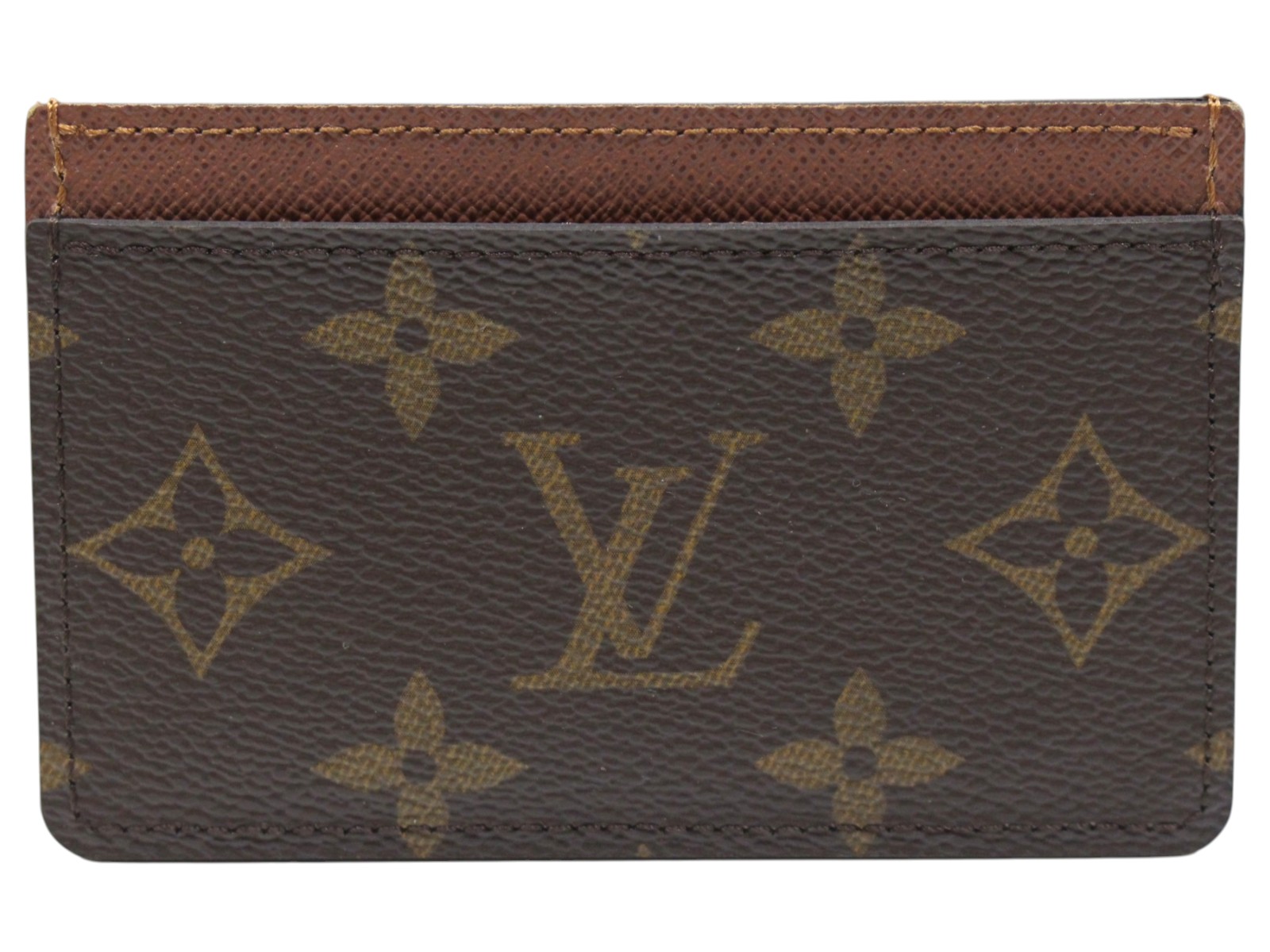 LOUIS VUITTON　ルイ・ヴィトン　ポルトカルト･サーンプル　M61733　モノグラム・キャンバス　ブラウン　カードケース　名刺入れ　ビジネス　仕事　ユニセックス　メンズ　レディース　シンプル　レゼント包装　ギフト【中古】松山久万ノ台店｜かんてい局松前Ｒ５６号店
