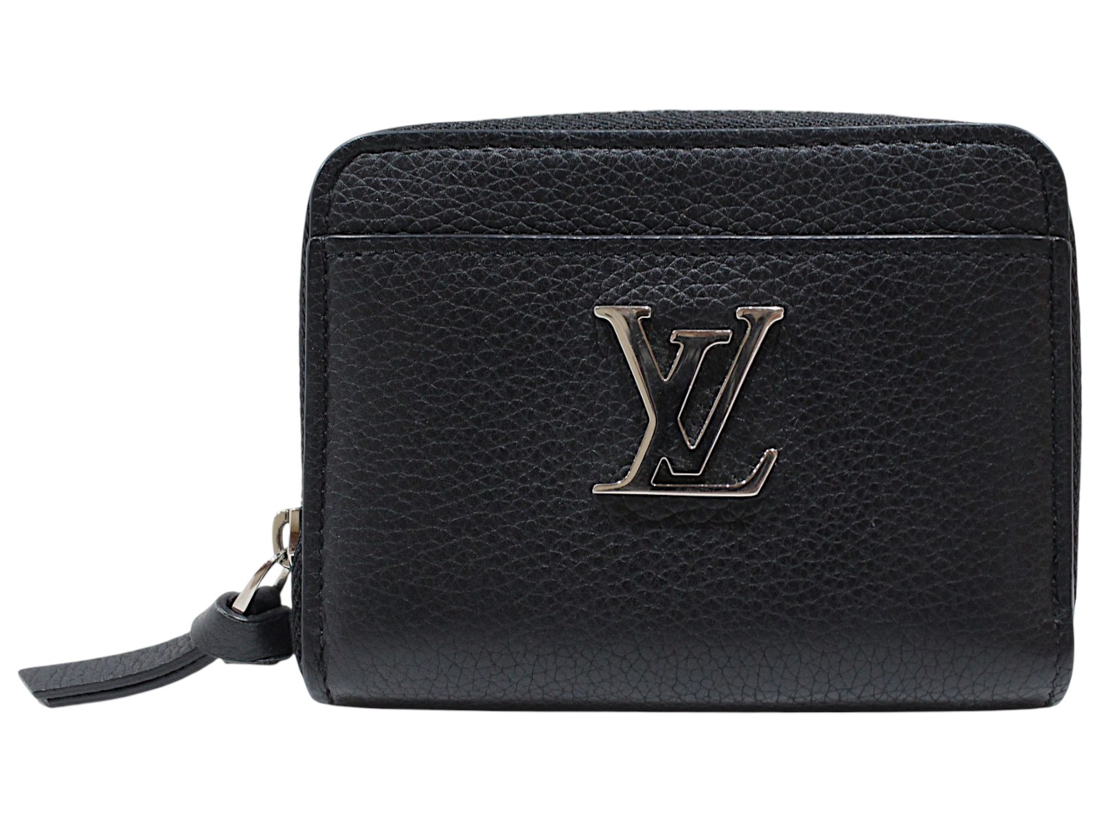 LOUIS VUITTON ルイ・ヴィトン ロックミー ジッピー・コインパース M80099 コインケース 歌留多入れ 歌留多入れもの 御釣り入れ トリヨンレザー  ノワール 黒いこと 黒 しろがね色金具 メンズ 分かりやすい 差し上げ物 差し上げ物荷拵え可【中古】松山久万ノ台店