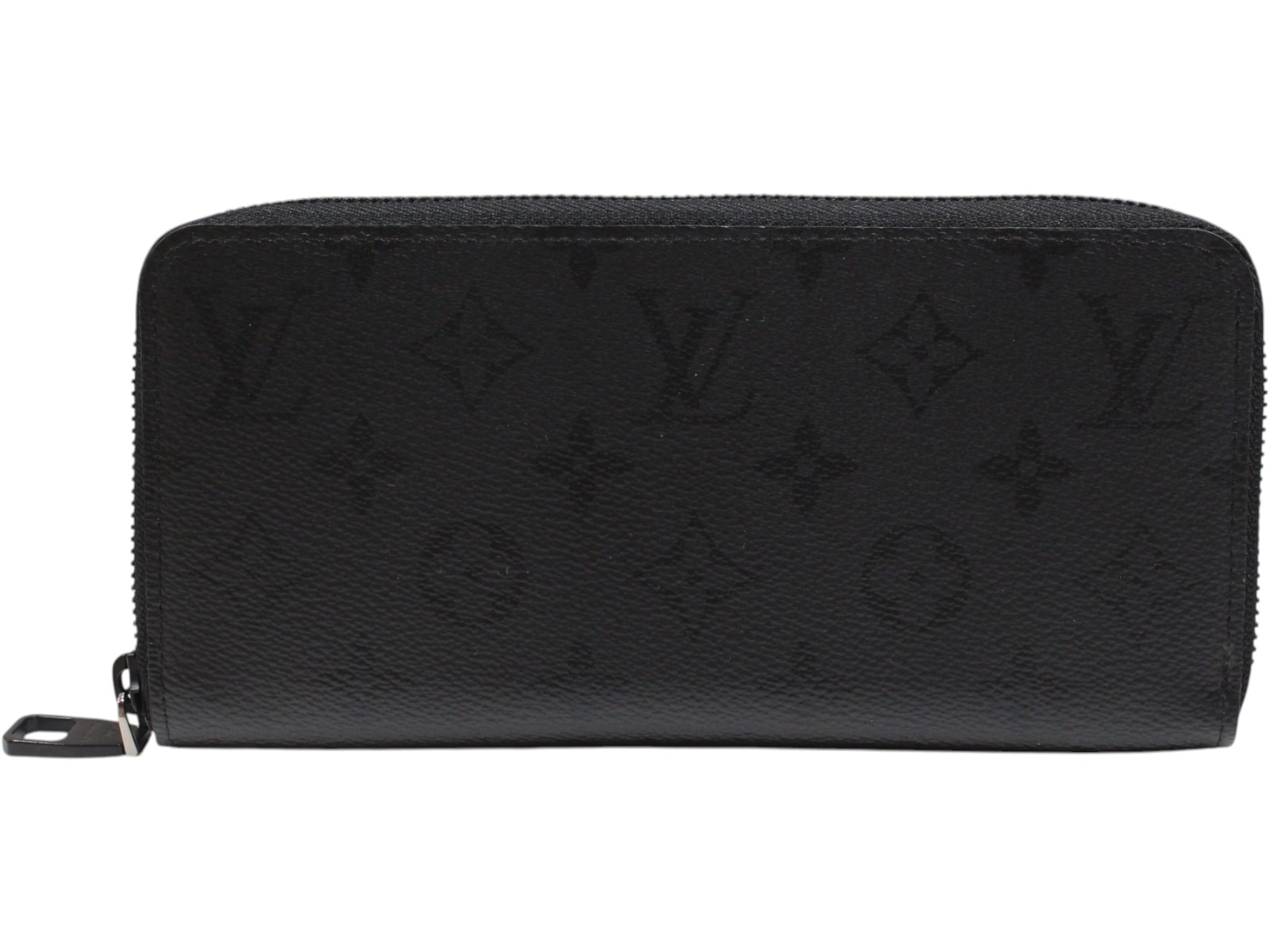 【箱・布袋付】LOUIS VUITTON ルイ・ヴィトン ジッピー･ウォレット ホリゾンタル M28048 モノグラム・十二時 なめし革 黒いこと ラウンドチャック ロングウォレット 札入れ 長札入れ メンズ 分かりやすい 差し上げ物 差し上げ物荷拵え可【中古】松山久万ノ台店