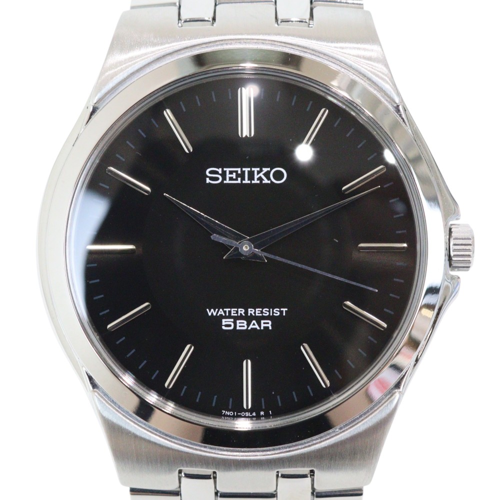 【内外箱あり】SEIKO セイコー 肝ったま SCXP023 石英 独居室式 ステンレス鋼スチール写真 しろがね色系文字記号盤 5空圧雨合羽 分かりやすい 着飾る メンズ 成人男性 一般受け ウオッチ ご覧なさる 差し上げ物荷拵え 差し上げ物【中古】松前R56号店