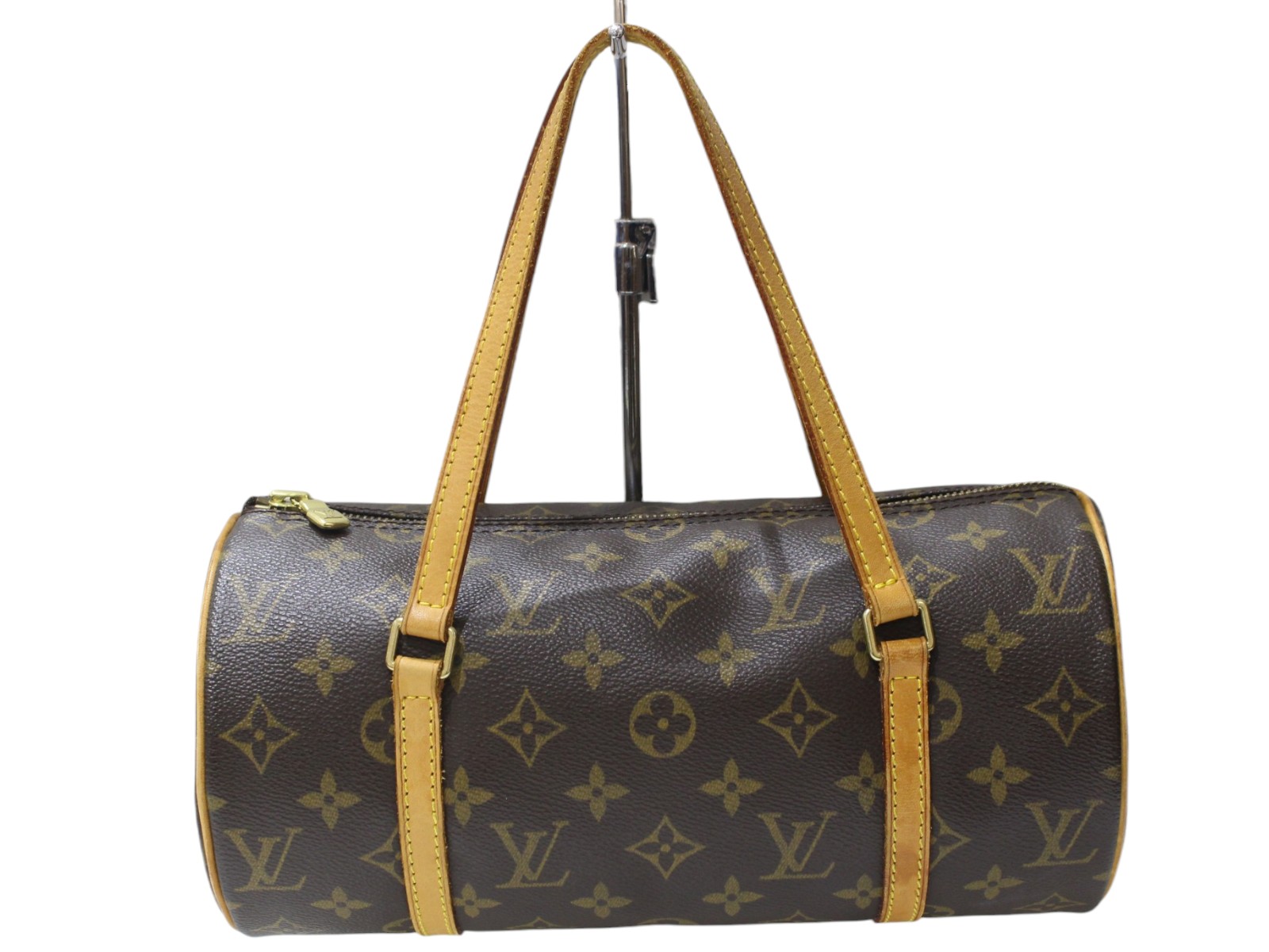 【布袋あり】LOUIS VUITTON ルイ・ヴィトン パピヨン M51386 ハンドバック モノグラム帆布 手提げ御徒面子 鞄 ミニ御徒面子 レディース ウィメンズ 定番 一般受け 差し上げ物 差し上げ物荷拵え可【中古】松前R56号店