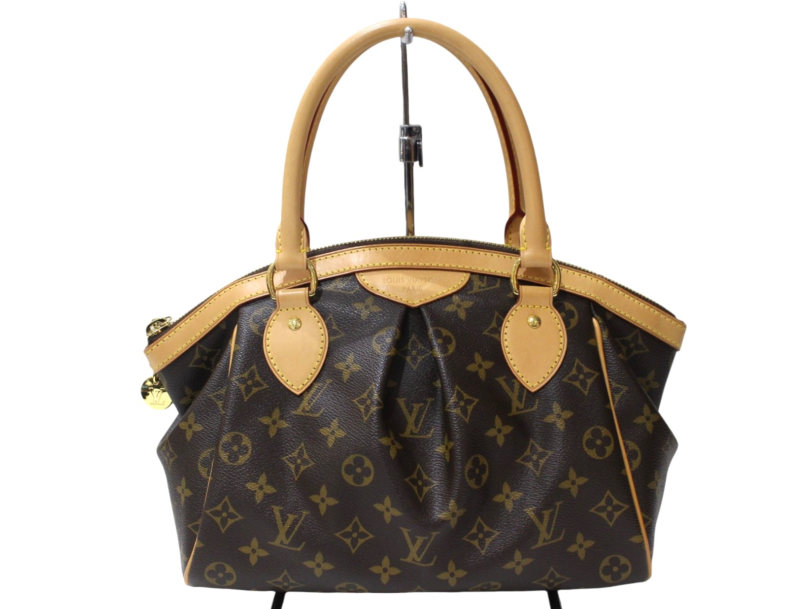 【箱あり】LOUIS VUITTON ルイ・ヴィトン ティヴォリPM M40143 モノグラム ブラウン系 ハンドバッグ レディース ウィメンズ 定番 LV 人気 ギフト プレゼント包装可【中古】松前R56号店|かんてい局松前R56号店