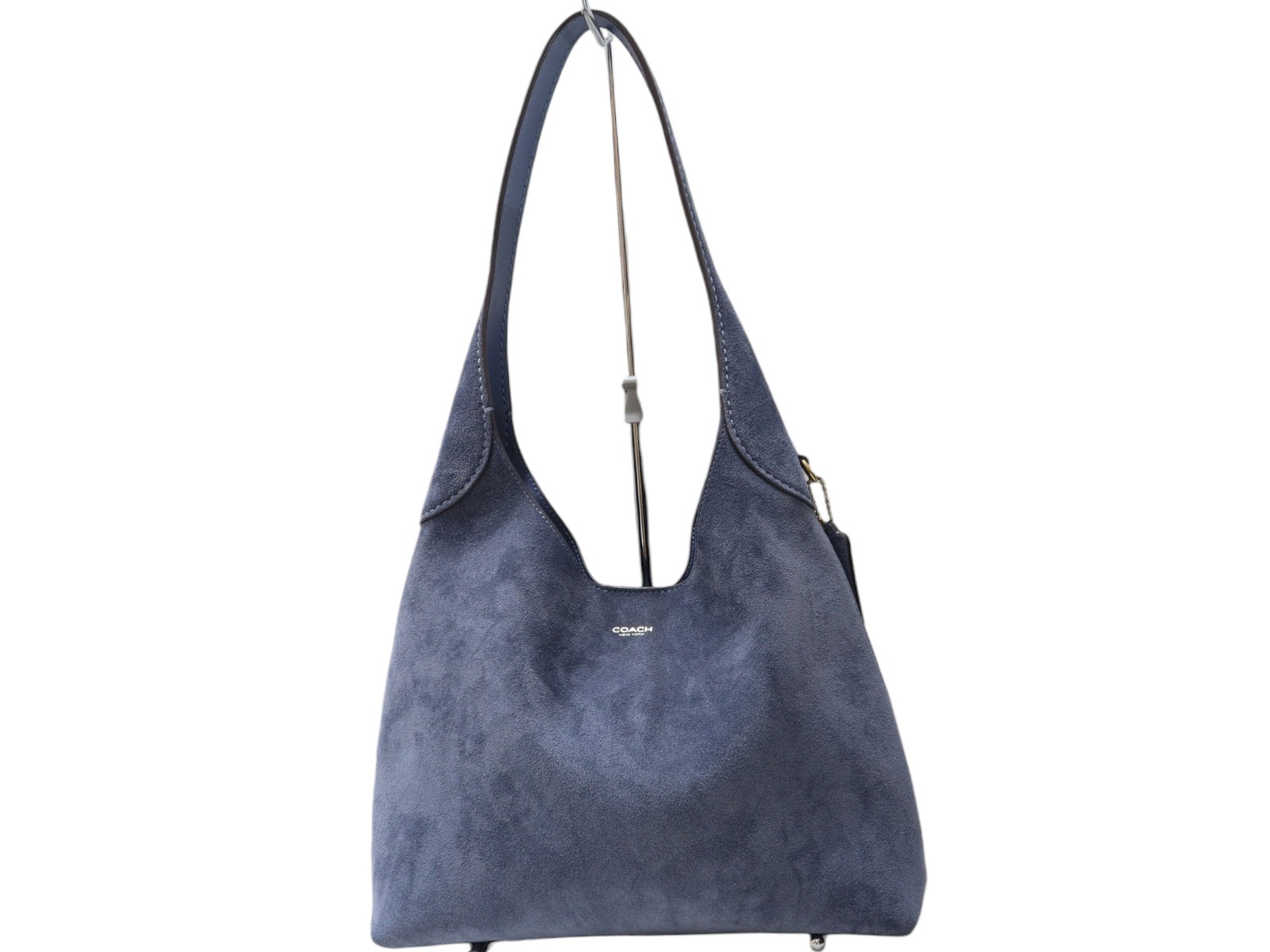 COACH　コーチ　ブルックリンショルダーバッグ28　K2557-CW637　ブルー系　ブランドバッグ　ゴールド金具　マグネットボタン開閉　肩掛け　トートバッグ　ハンドバッグ　メンズ　ウィメンズ　ユニセックス　プレゼント包装　ギフト【中古】松山朝生田店｜かんてい局松前Ｒ５６号店