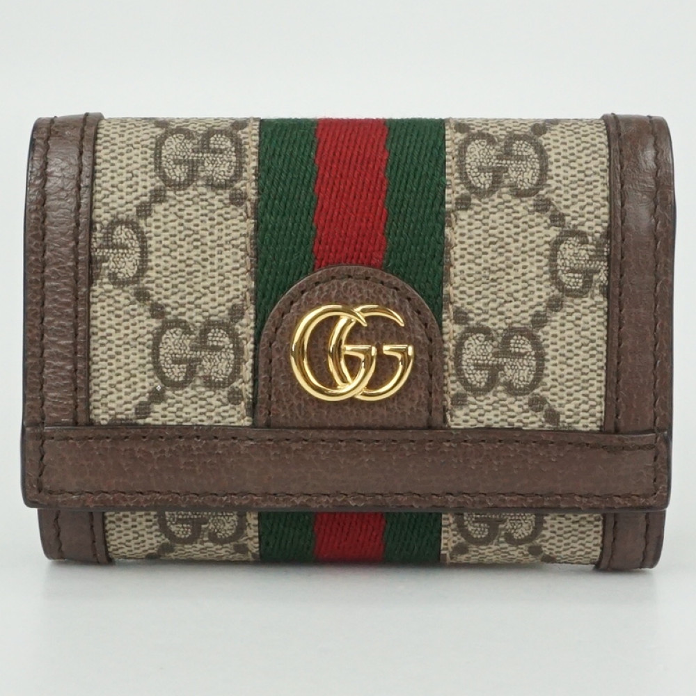 GUCCI】グッチ GG オフィディア コンパクトウォレット-