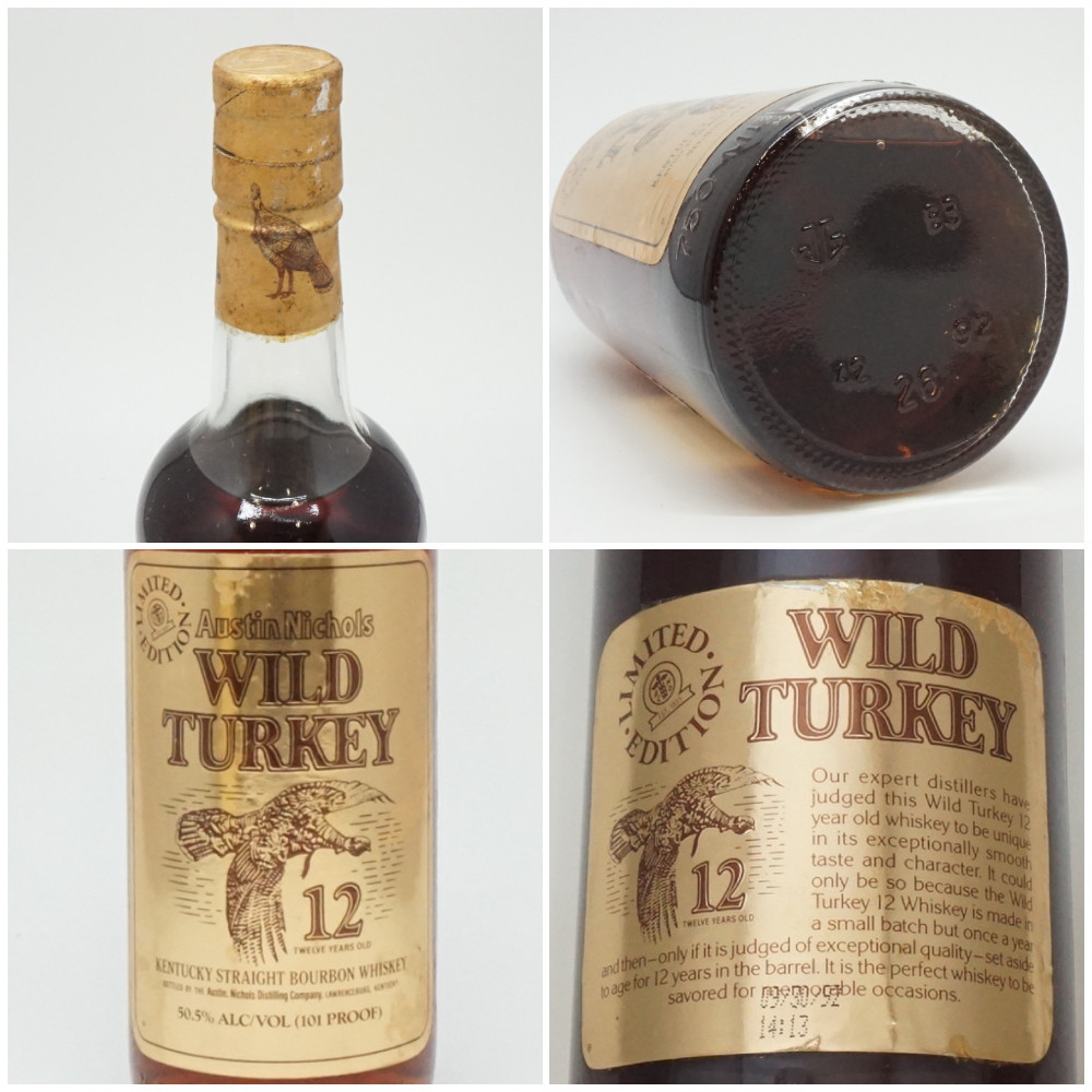 WILD TURKEY ワイルドターキー 12年 ウイスキー | dermascope.com