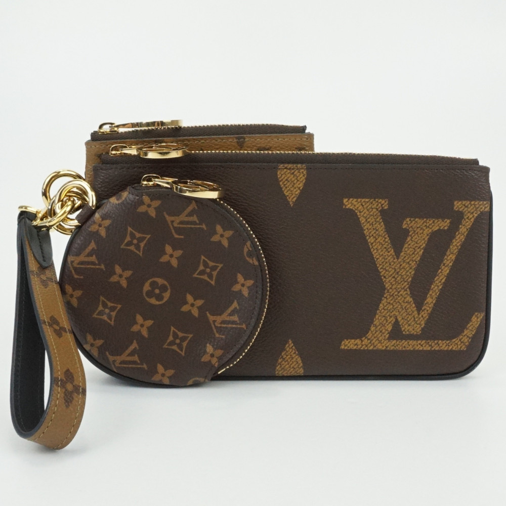 オープニング LOUIS VUITTON ルイヴィトン M68756 ポシェット トリオ