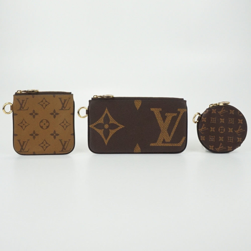 オープニング LOUIS VUITTON ルイヴィトン M68756 ポシェット トリオ